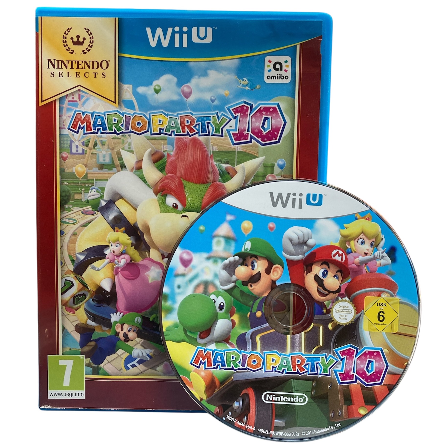 Product photo for Mario Party 10 (Wii U)