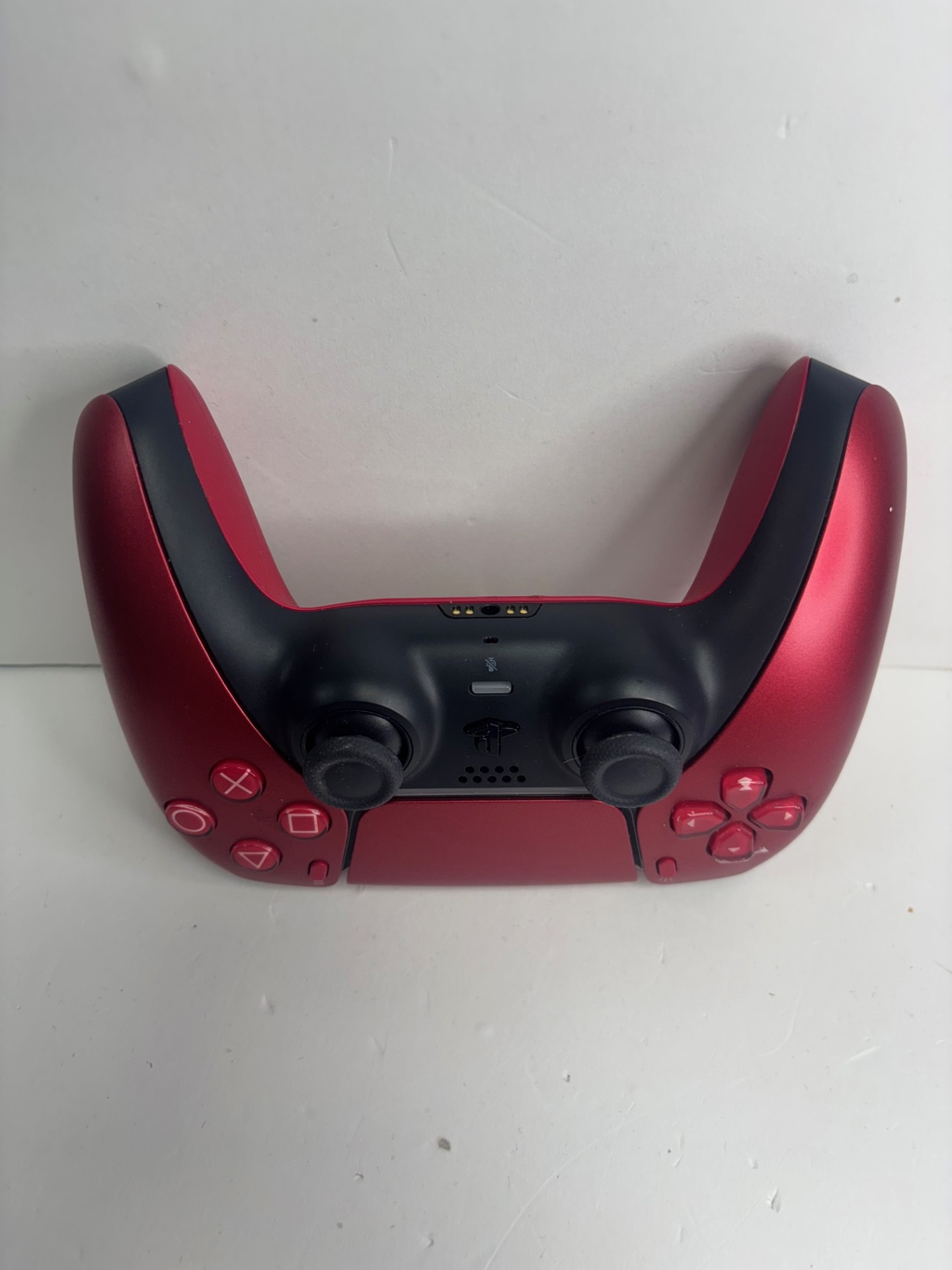 Product photo for ps5 controller red unboxed