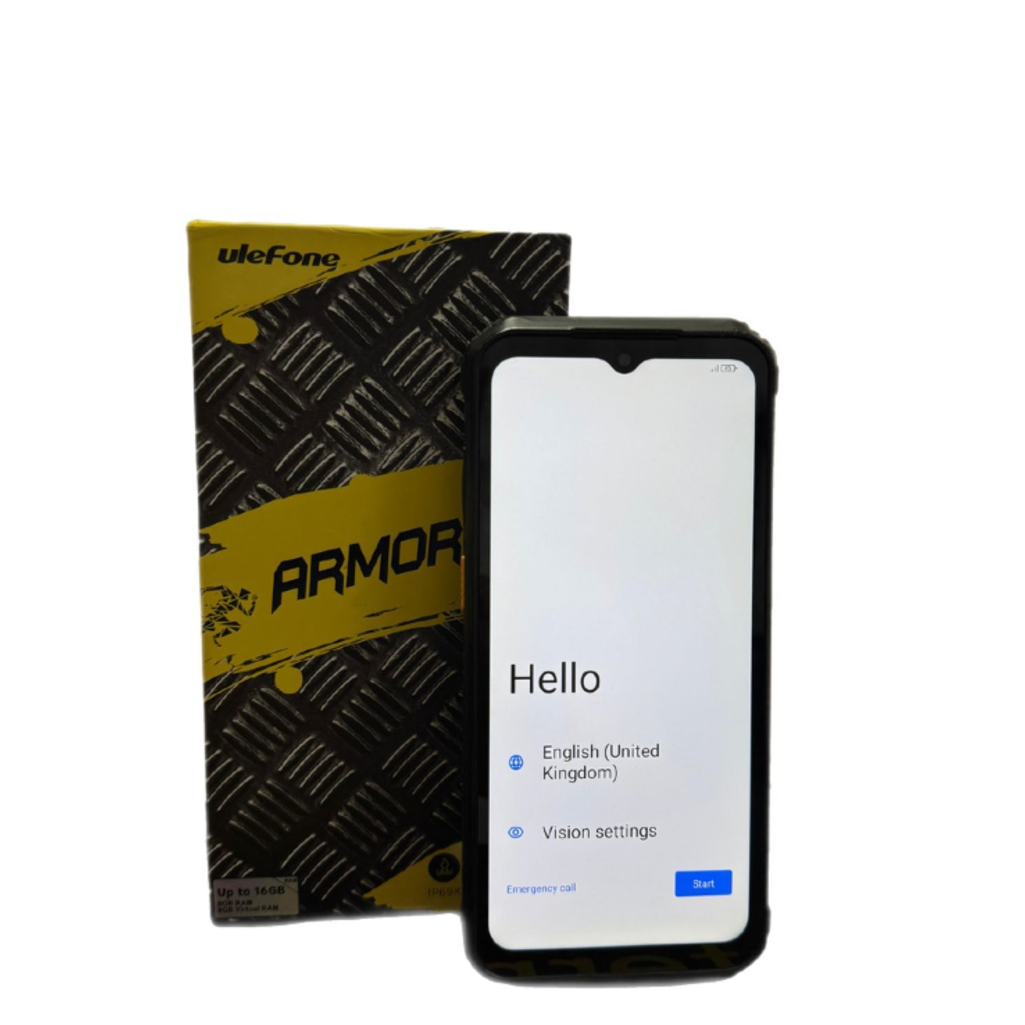 Product photo for Ulefone Armor 21 Rugged Phone 16GB+256GB 64MP+ 24MP Night Vision Camera