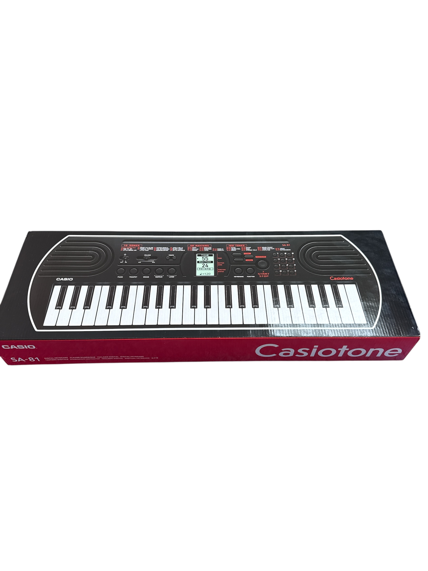 Product photo for Casio Casiotone SA-81 Mini Keyboard – Like New Opened Box Only