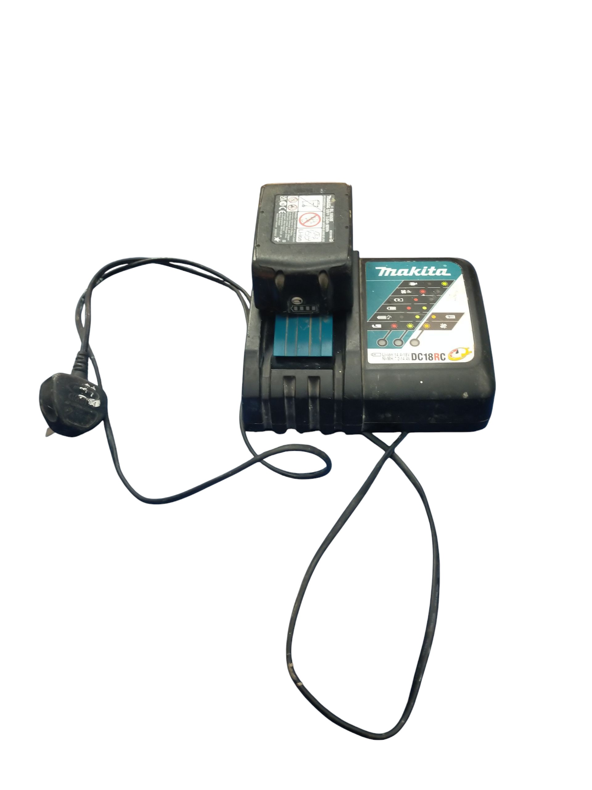 Product photo for Makita DC18RC Charger & 5.0Ah 18V Battery