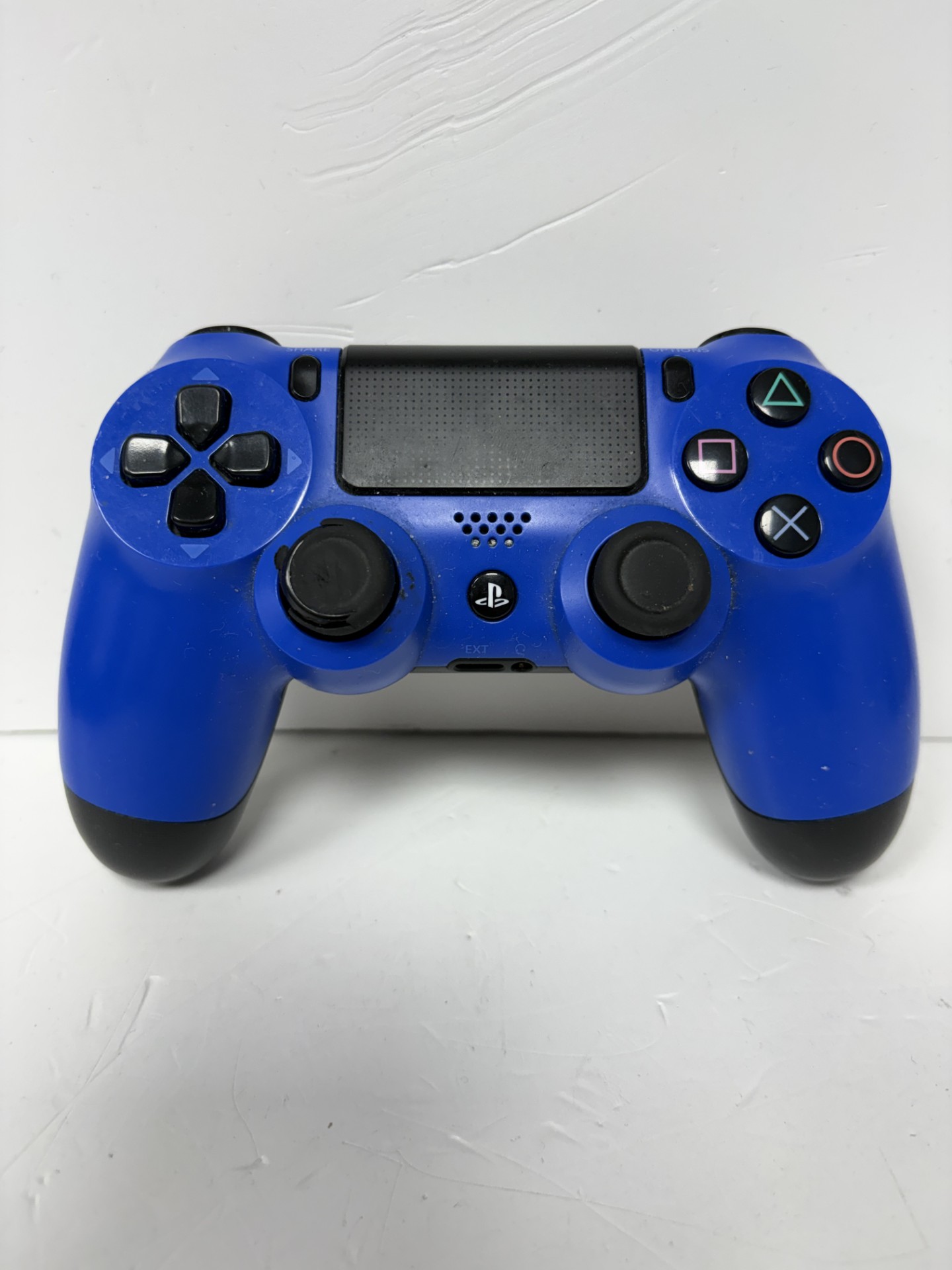 Product photo for Sony ps4 pad black/blue unboxed