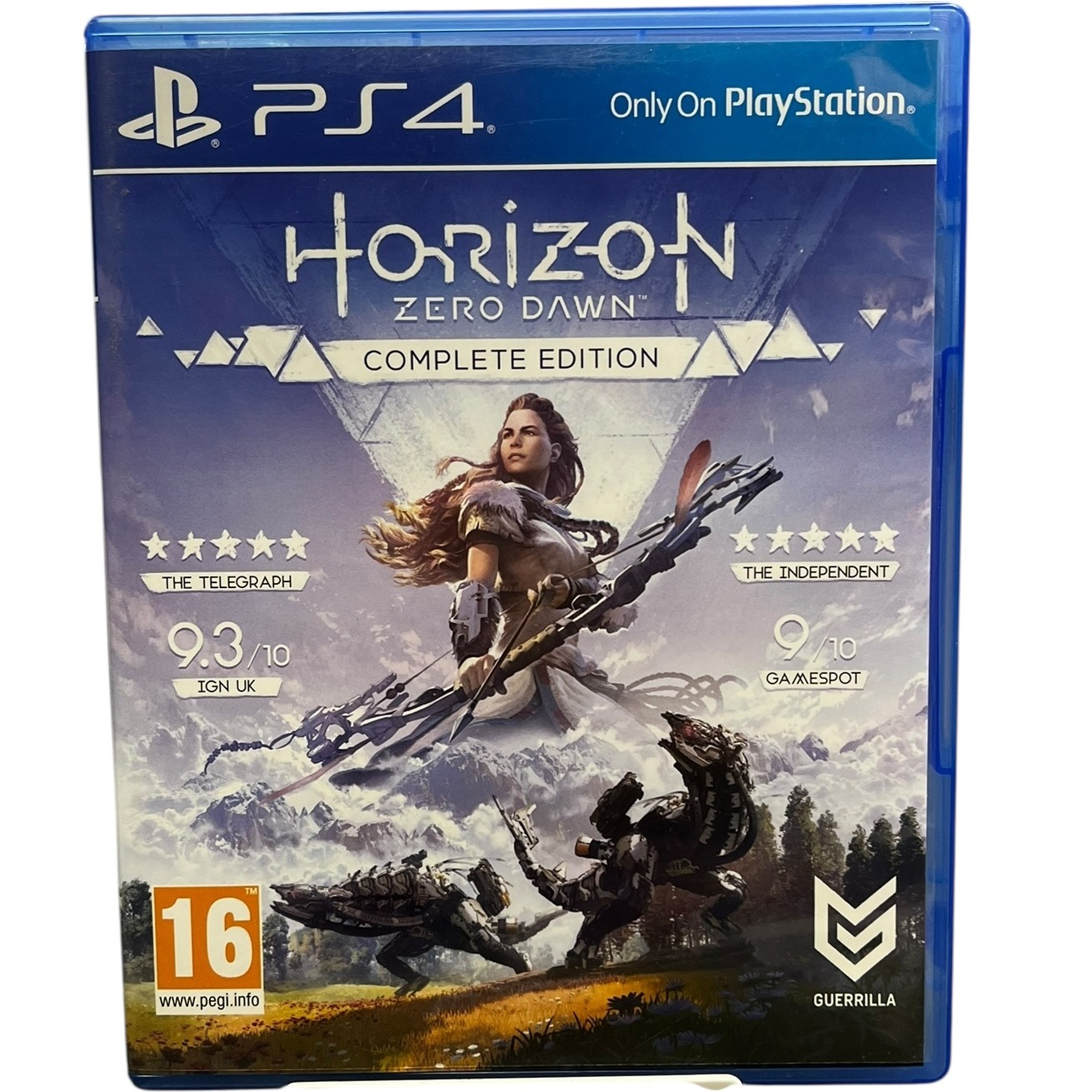 Product photo for Horizon Zero Dawn: Complete Edition - Sony PlayStation 4 (PEGI 16, Region 2)