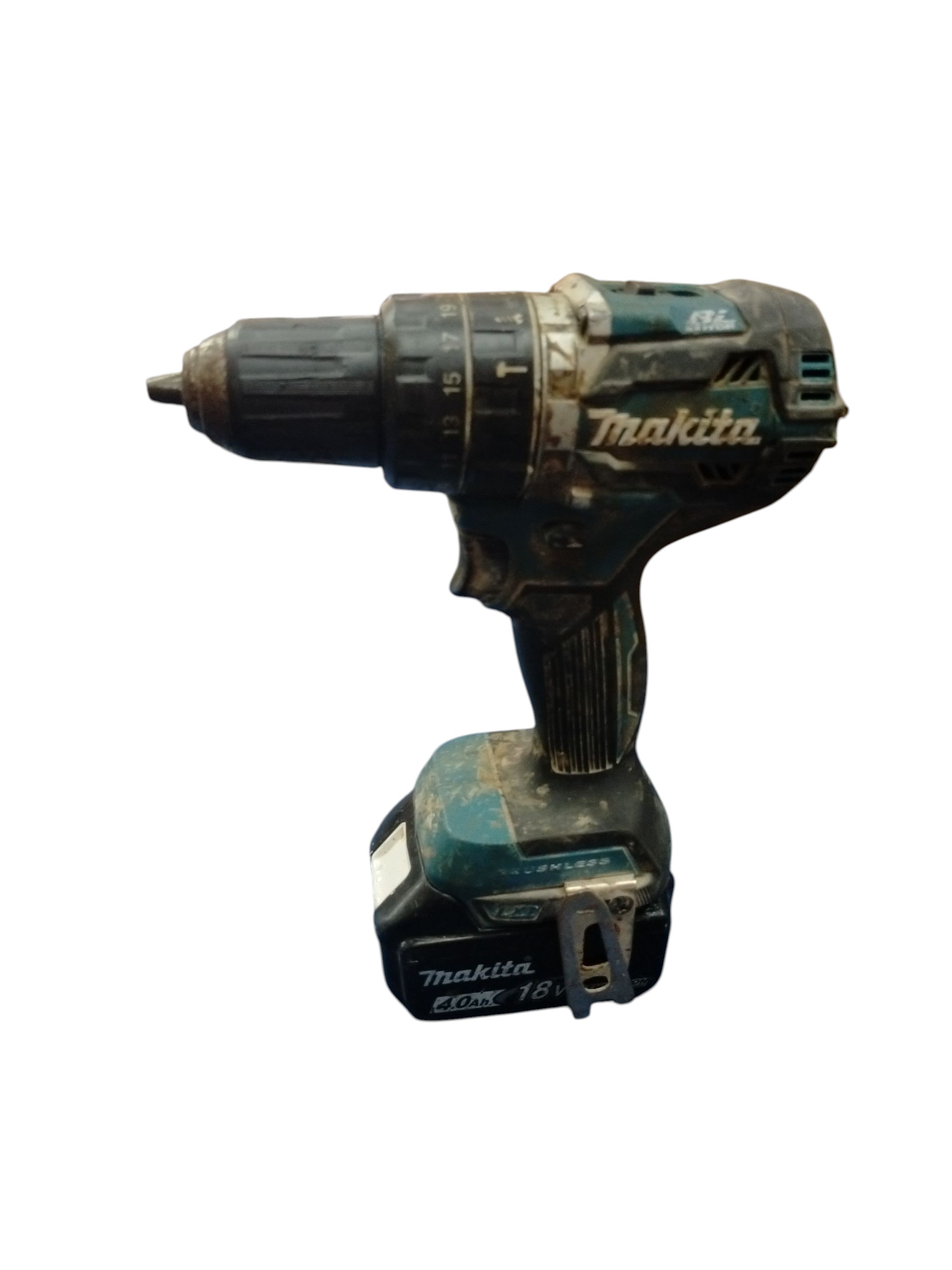 Product photo for Makita DHP484 18V Brushless Hammer Drill With 4.0ah Battery
