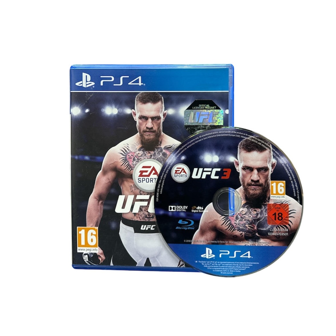 Product photo for UFC3 PS4
