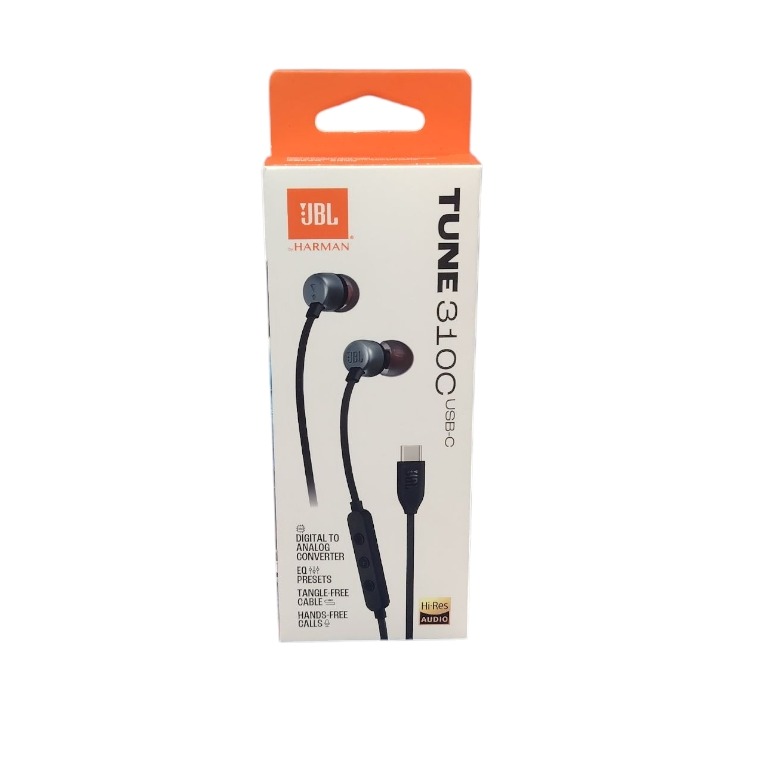 Product photo for JBL Tune 310C USB-C Earphones (Sealed)