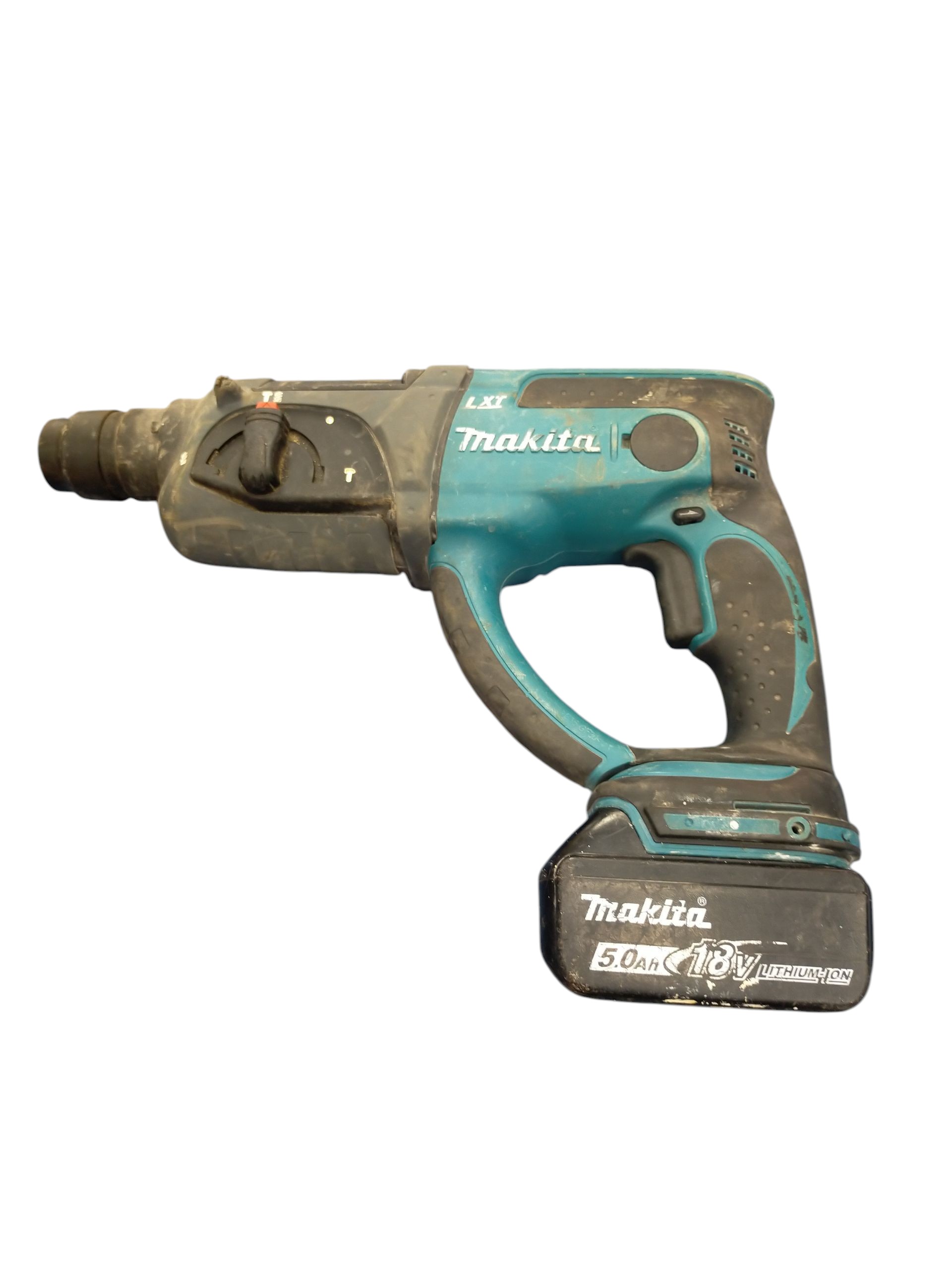 Product photo for Makita DHR202 18v LXT Cordless Hammer Drill Body and 5,0Ah Battery