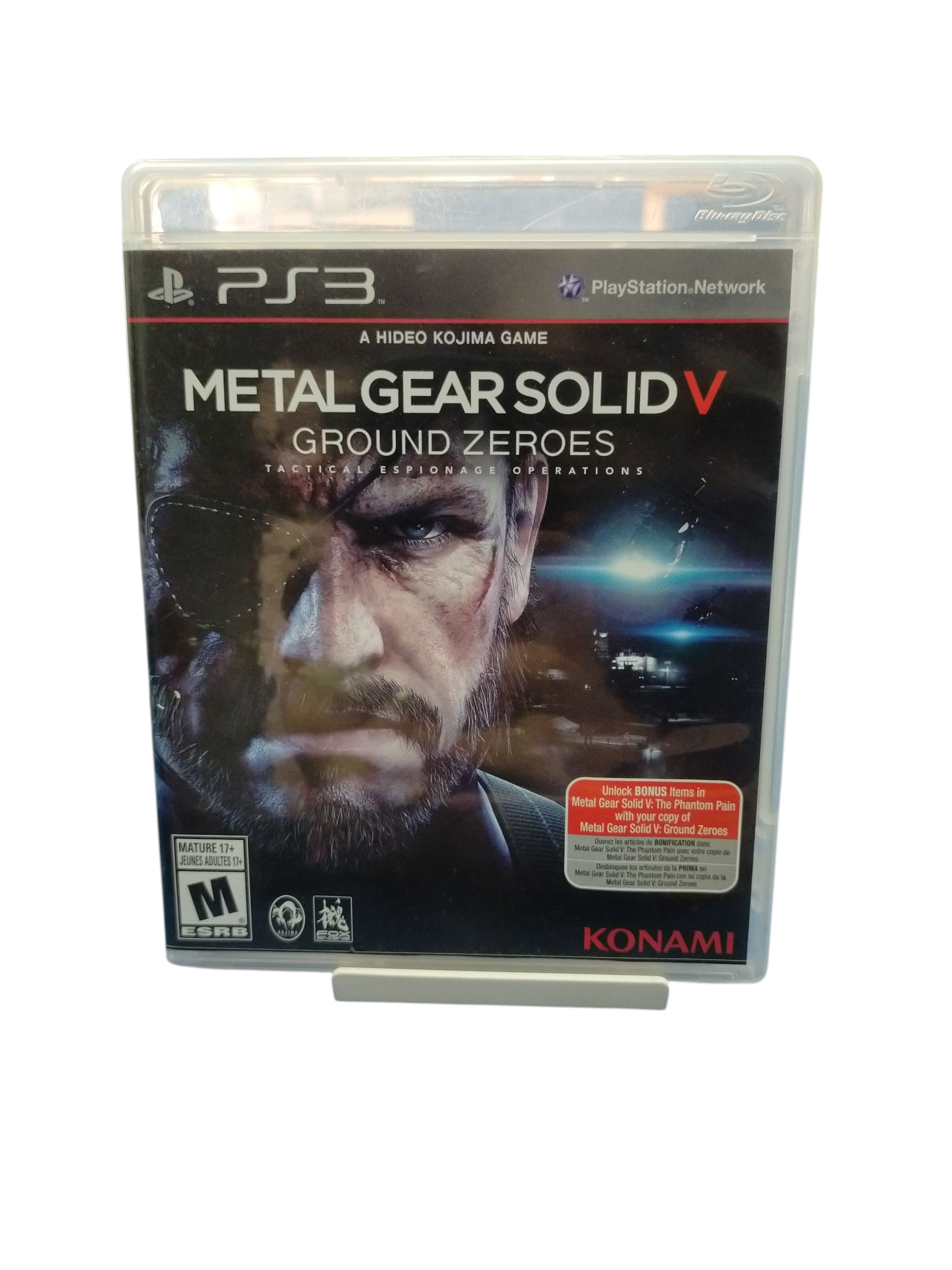 Product photo for Metal Gear Solid V - Ground Zeroes (PS3)