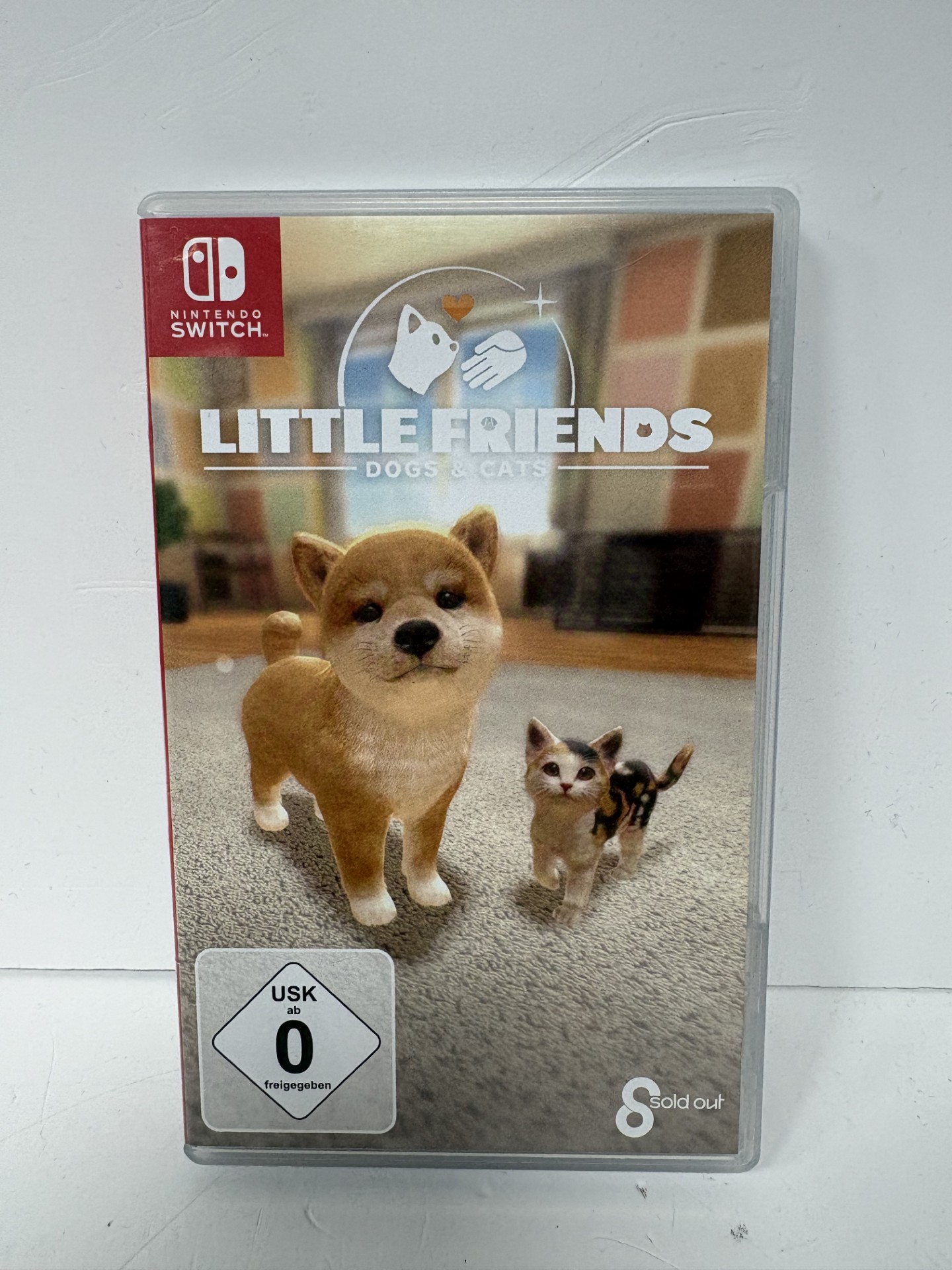 Product photo for Little friends dog& cats switch games