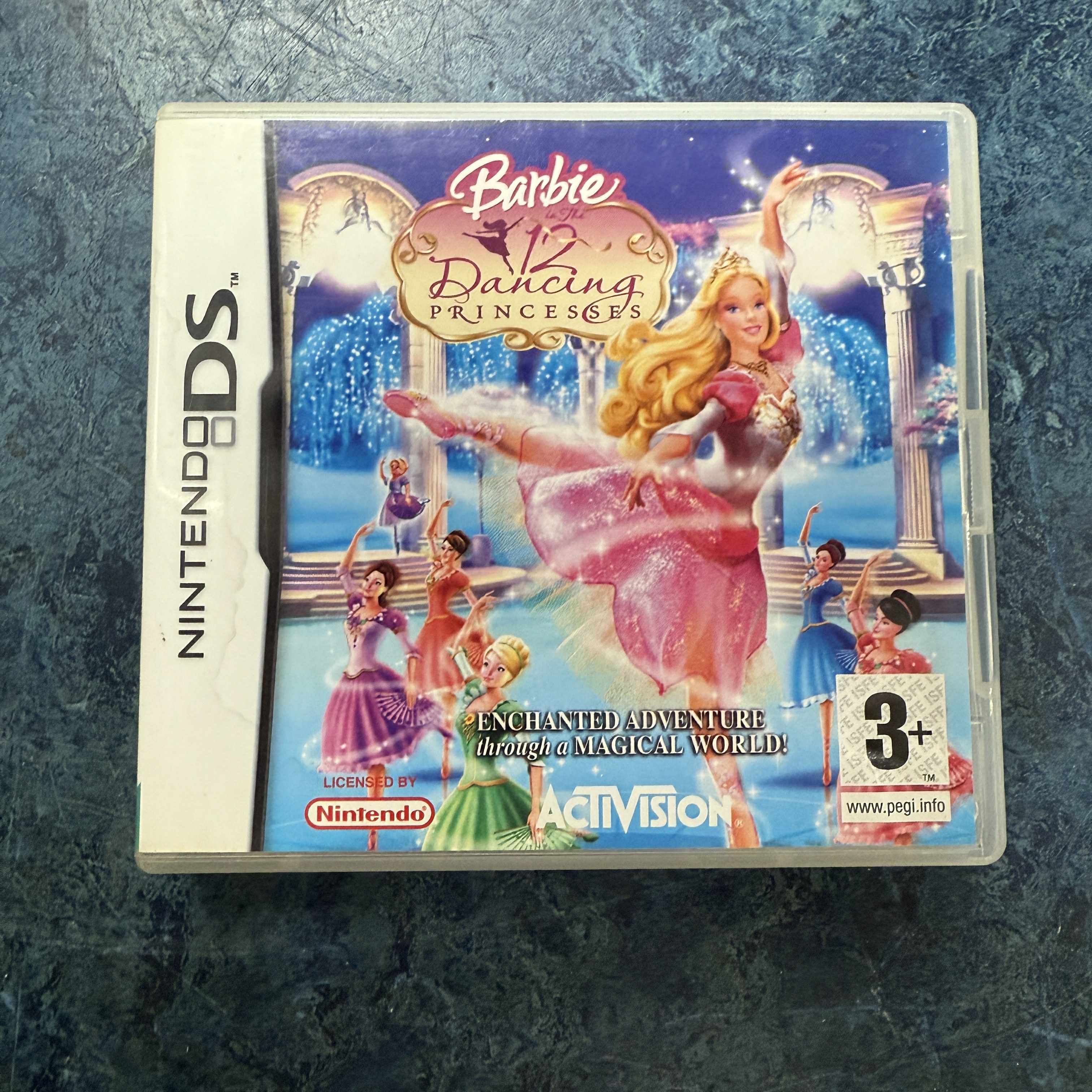 Product photo for Nintendo barbie 12 dancing princess - DS Game