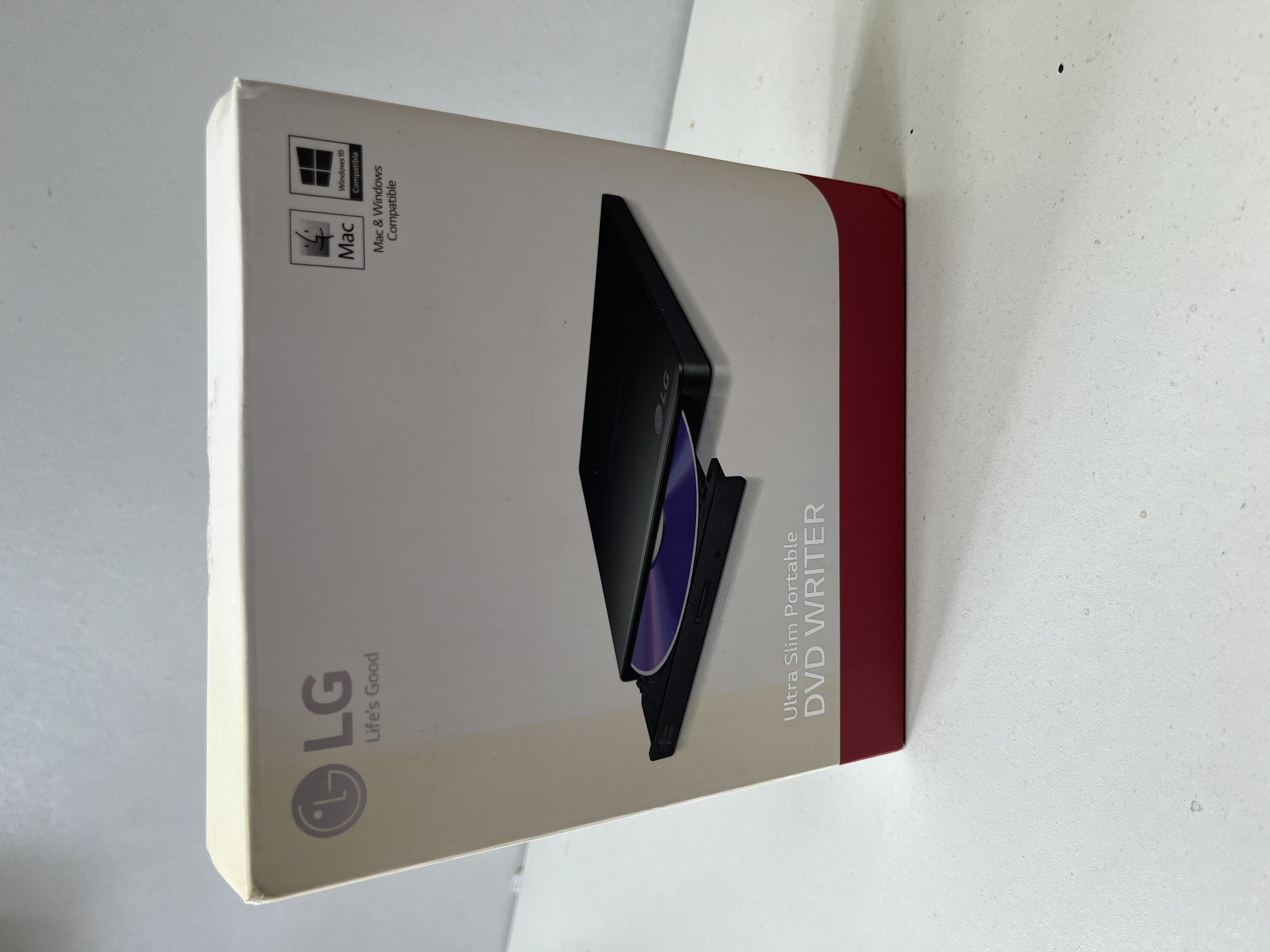 Product photo for LG Portable DVD Writer