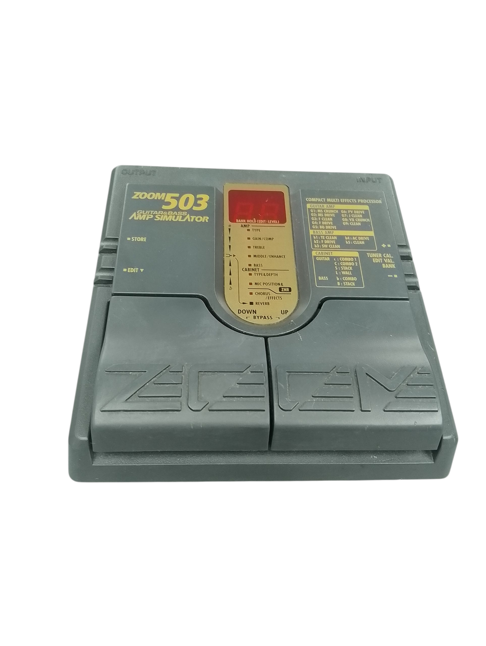 Product photo for Zoom 503 Guitar & Bass Amp Simulator
