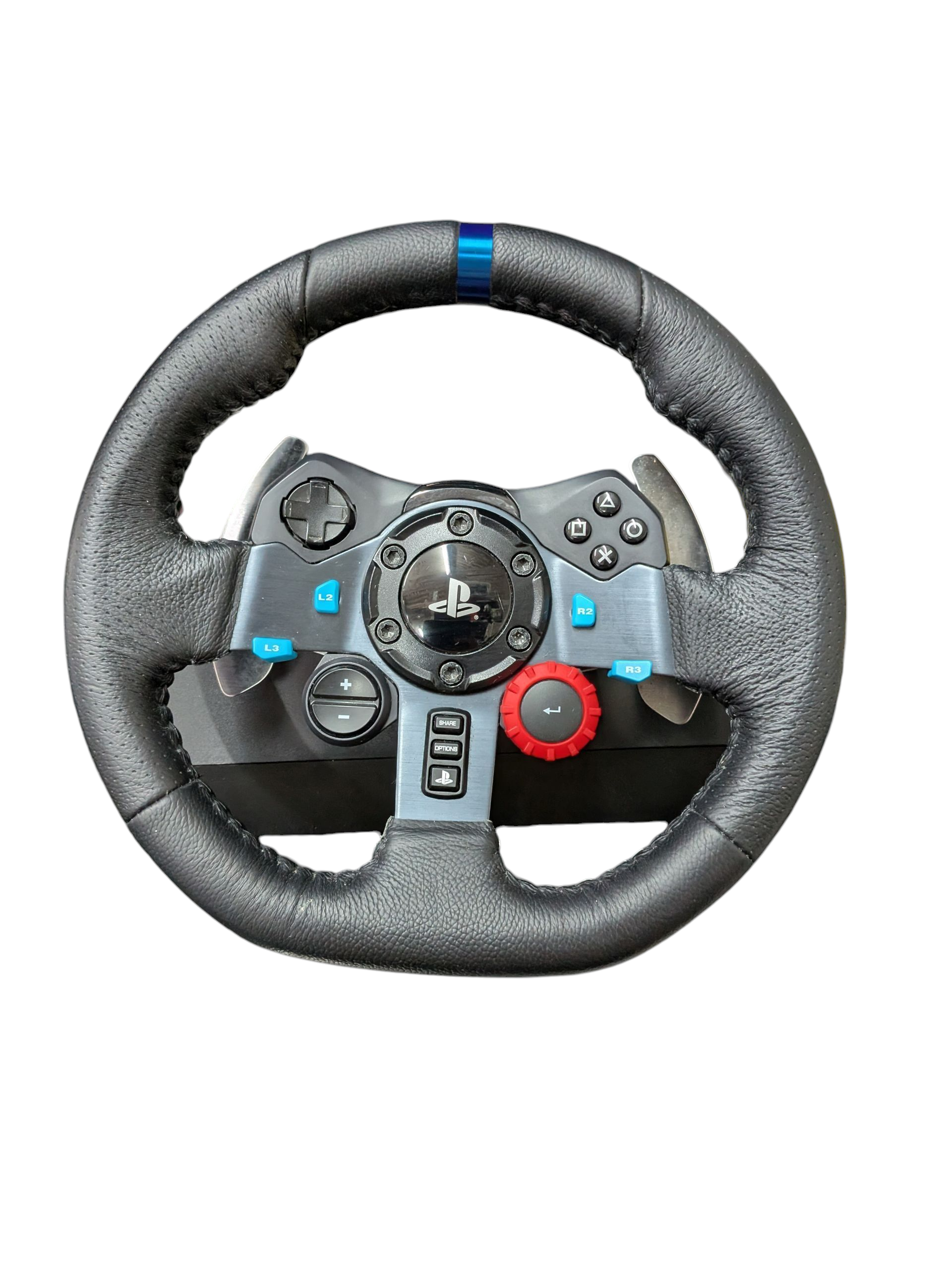 Product photo for Logitech G29 Driving Force Racing Wheel & Pedals PS5/PS4/PC – Box Damaged