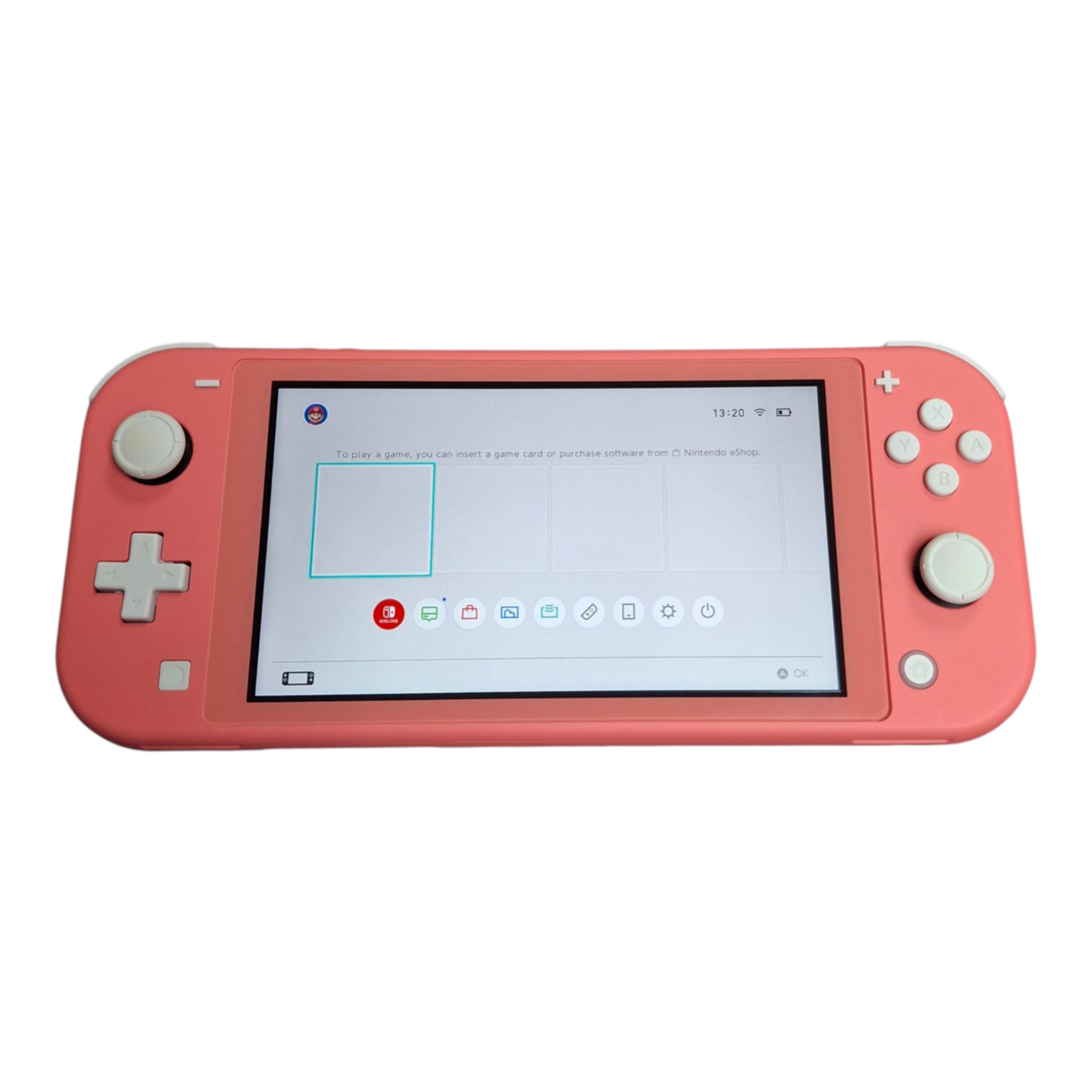 Product photo for Switch Lite 32GB Coral No Charger