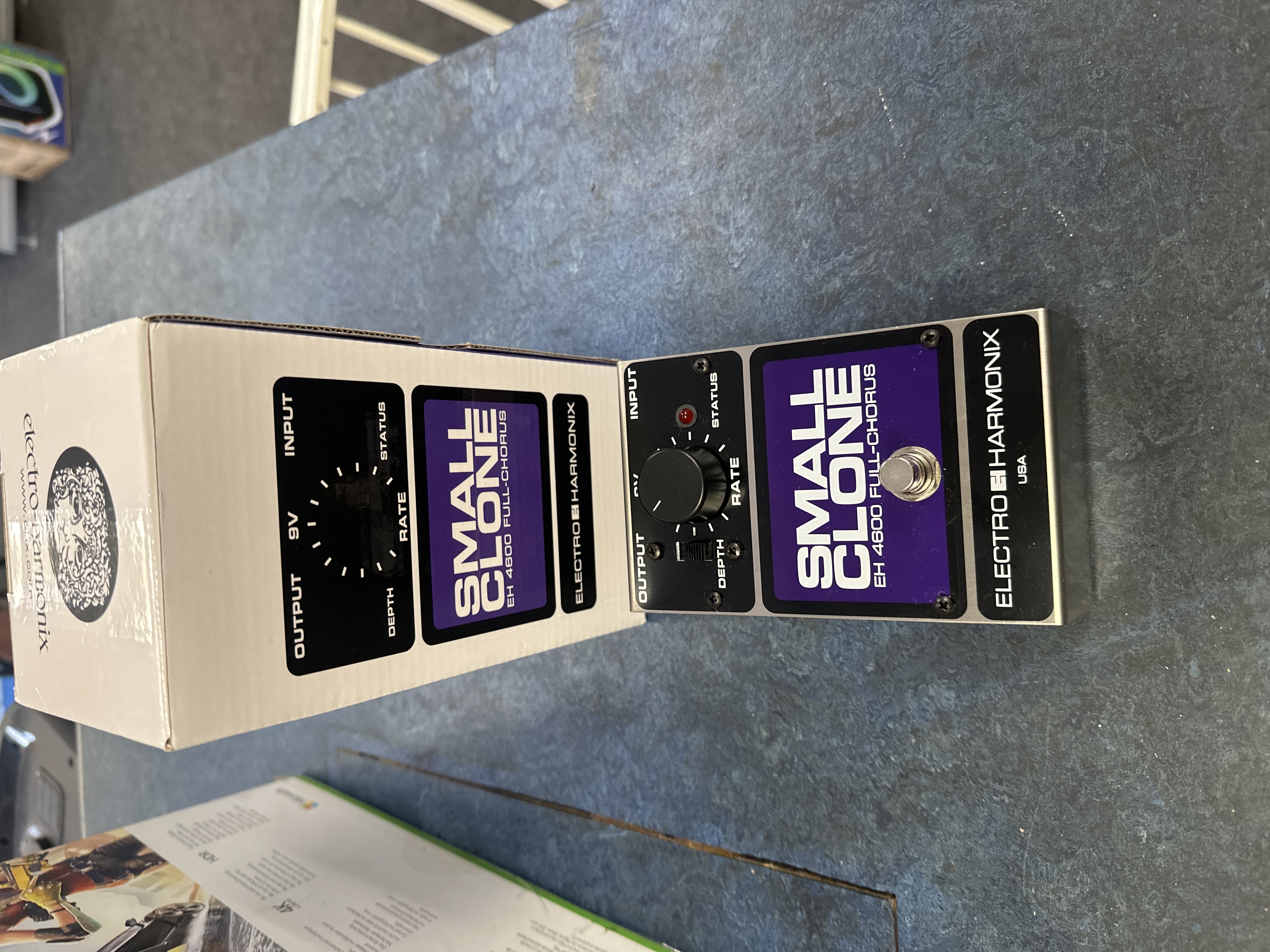 Product photo for Electro harmonix  small clone pedal eh 4800 full chorus