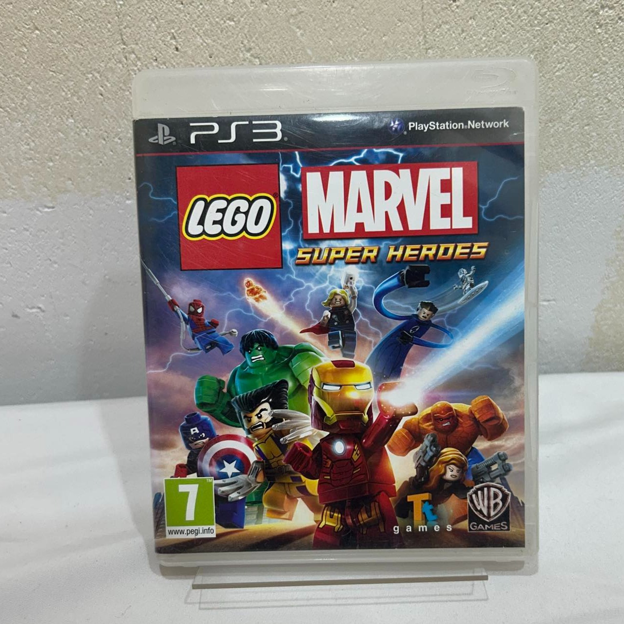 Product photo for LEGO Marvel Super Heroes for PlayStation 3
