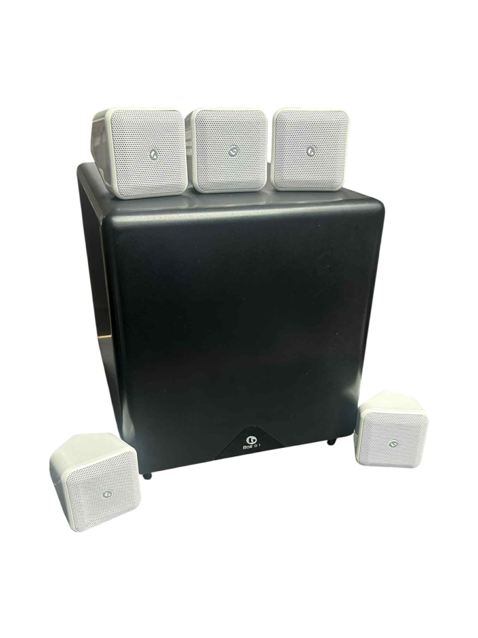 Product photo for Boston Acoustics SoundWare S 5.1 Home Theatre Speakers - Subwoofer & 5 Satellites