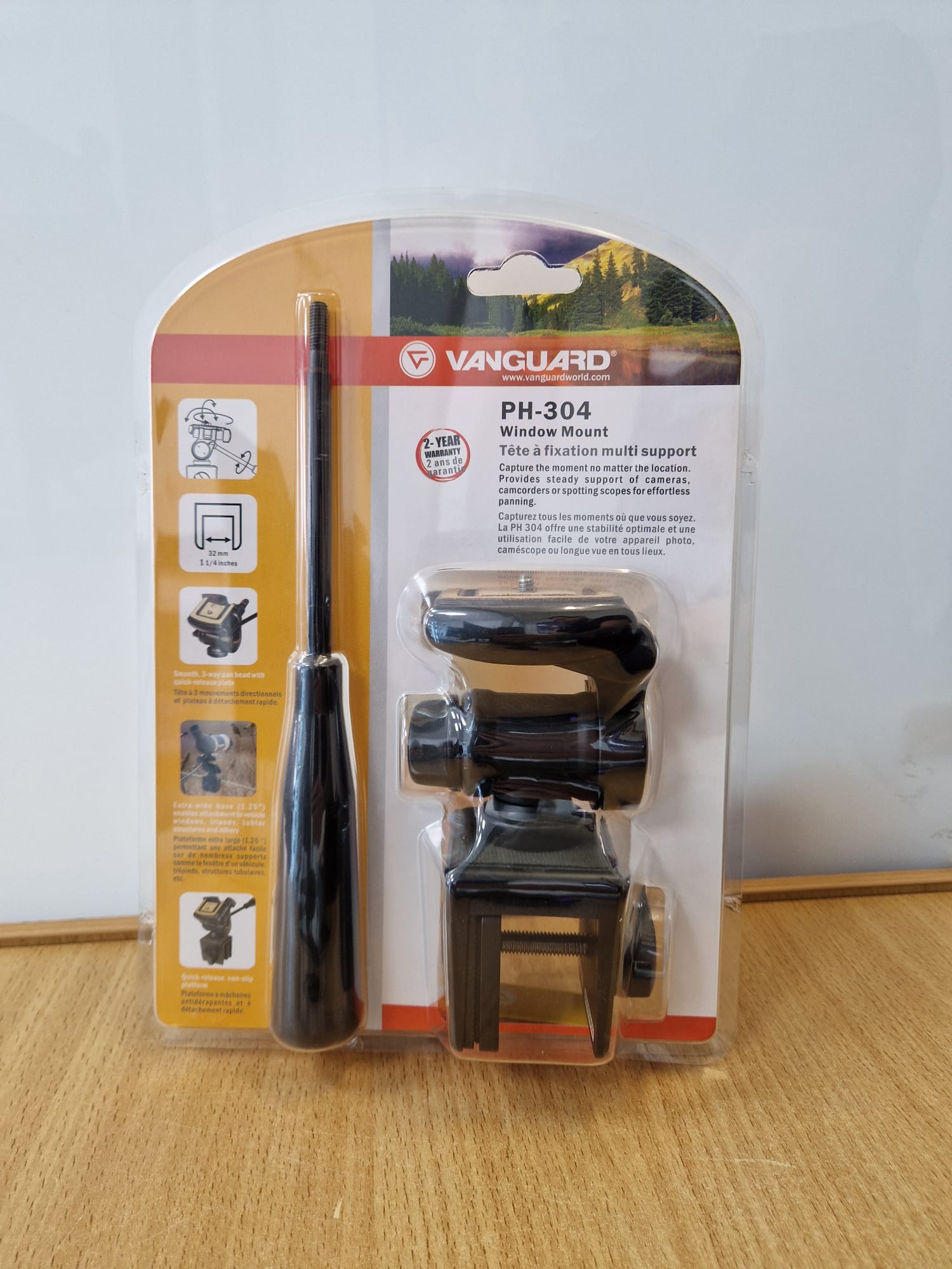 Product photo for Vanguard  Vanguard PH-304 Window Mount Unused in Original Box with 12 Month Warranty