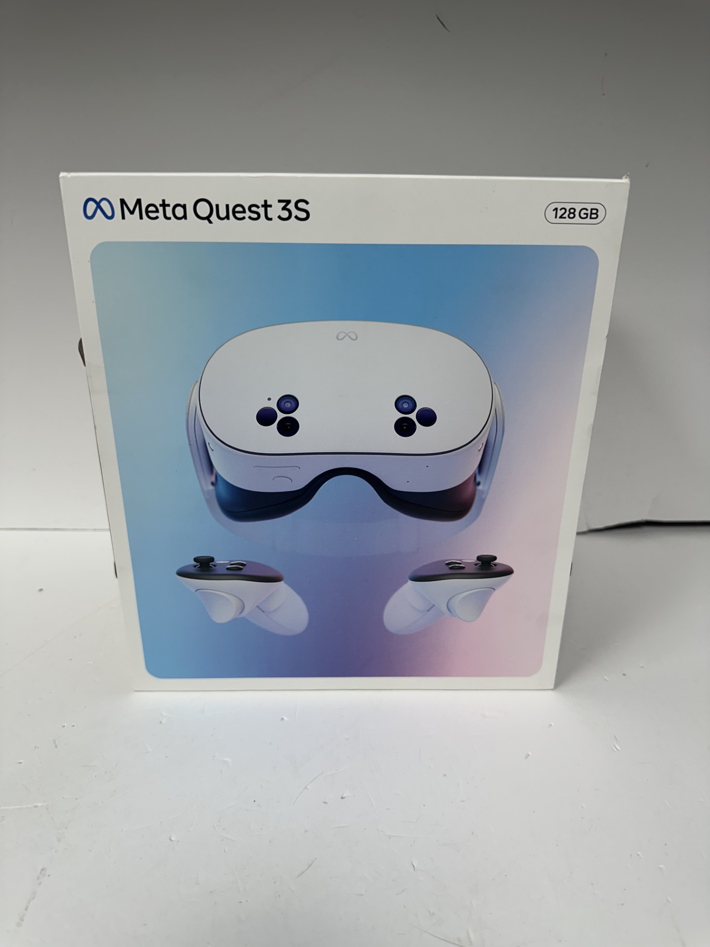 Product photo for meta quest 3s 128gb white sealed boxed