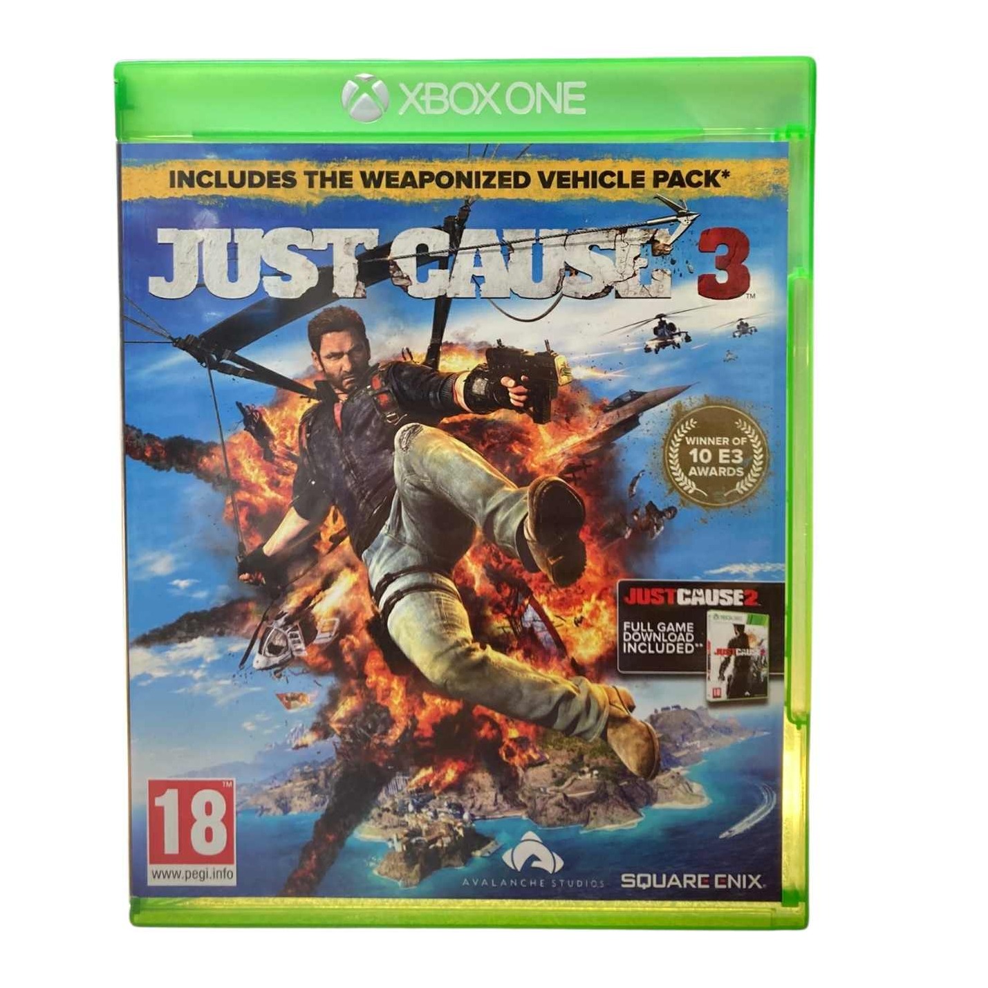 Product photo for Just Cause 3 (18) - Xbox One Games
