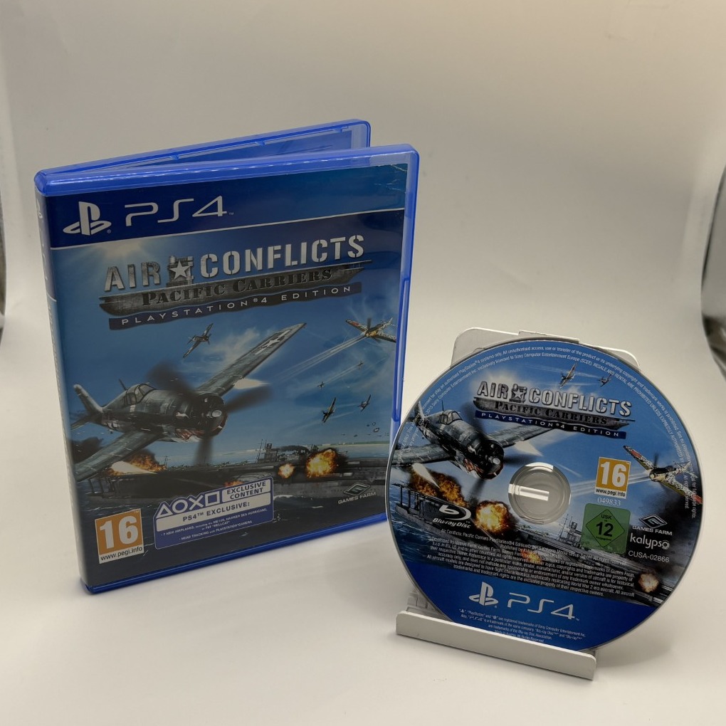 Product photo for SONY PS4: AIR CONFLICTS PACIFIC CARRIERS (PAL/2015)
