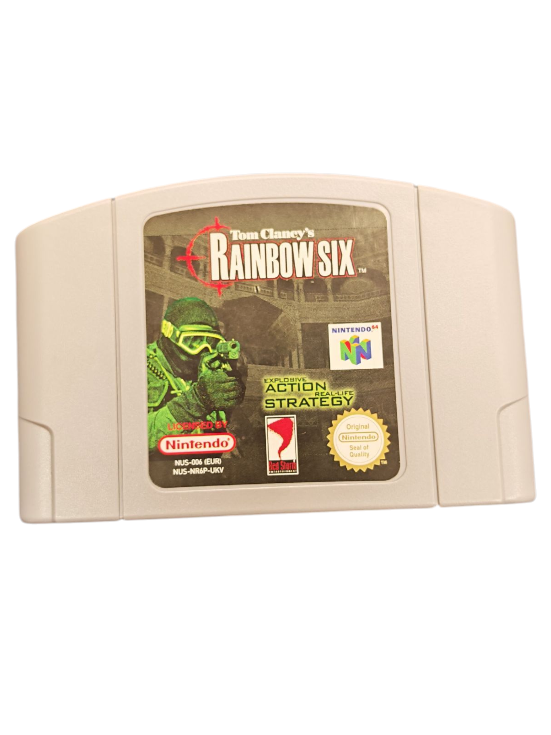 Product photo for Nintendo Tom Clancy's Rainbow 6 - N64