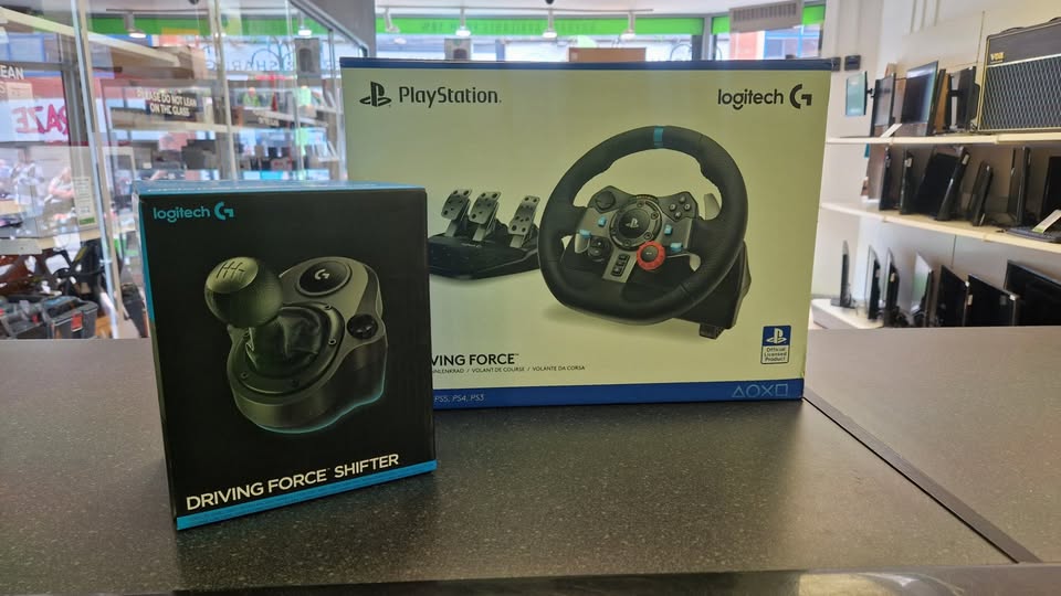 Product photo for Logitec G29 Steering Wheel Set Inc Shifter