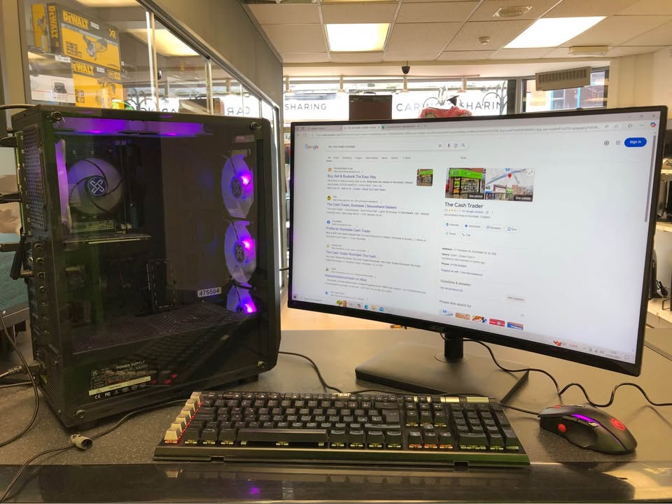Product photo for XUM Gaming PC Inc Acer Monitor & Mouse