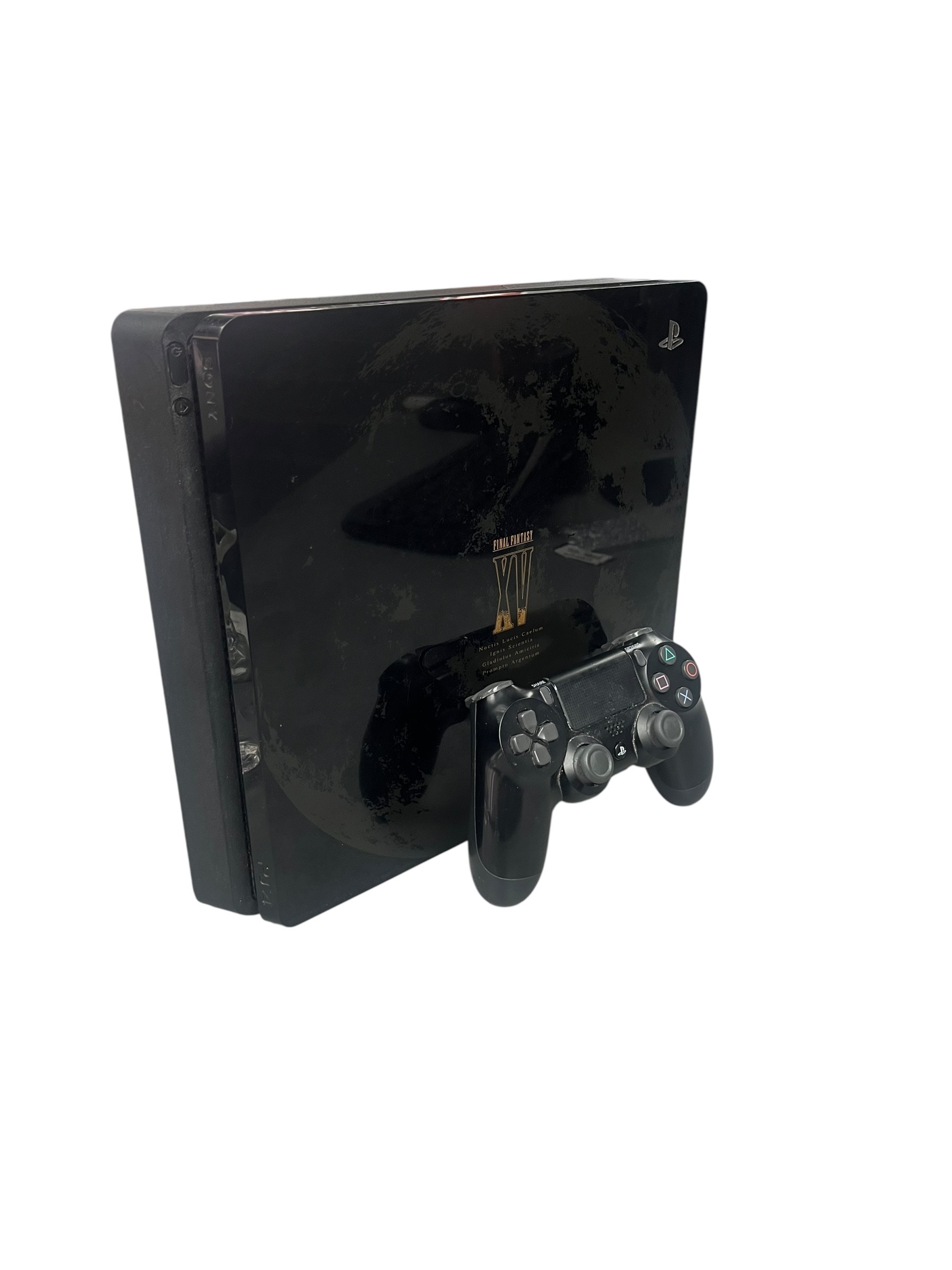 Product photo for Playstation 4 Slim Console, 1TB Final Fantasy XV LE (No Game), Unboxed