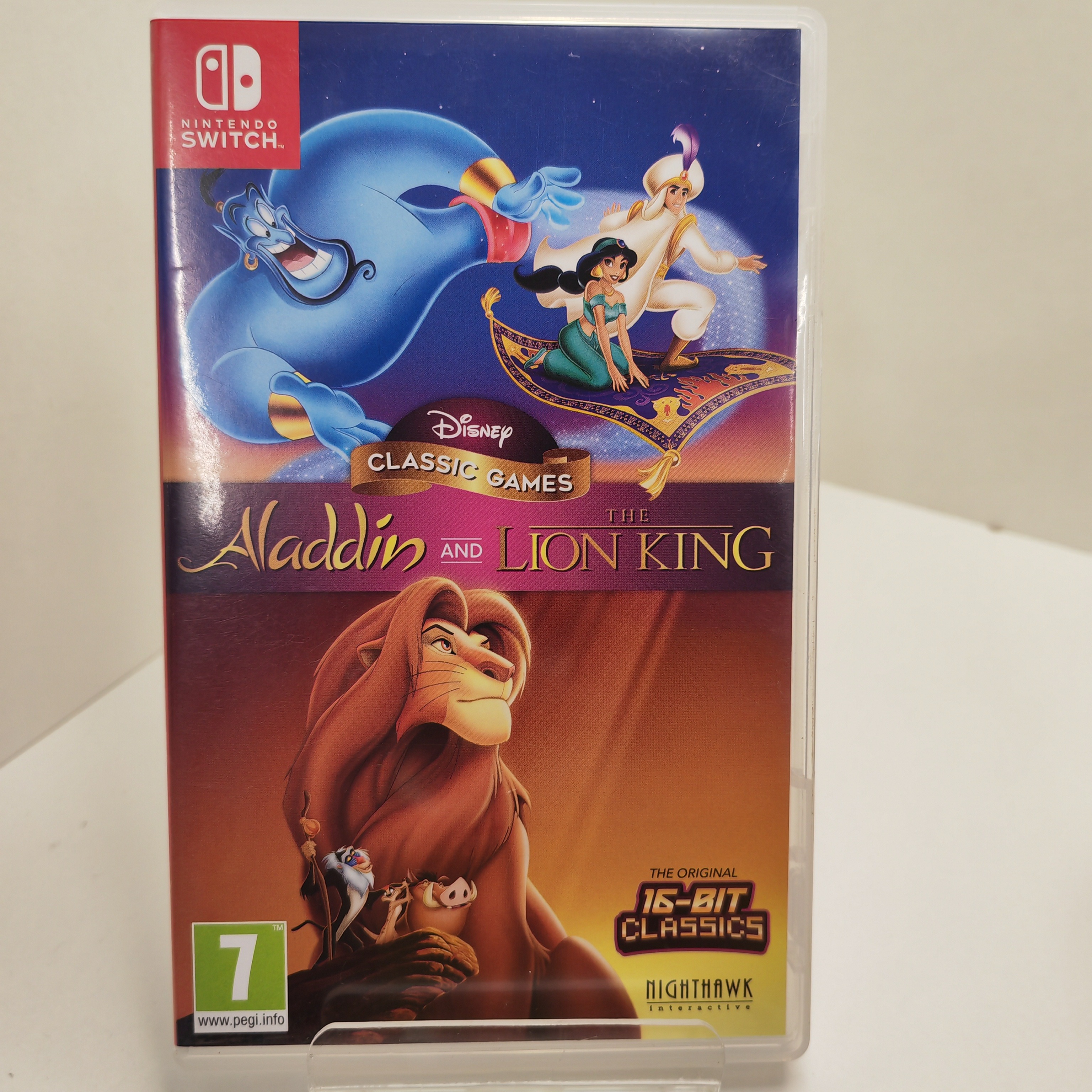 Product photo for Disney Classic Games: Aladdin & The Lion King