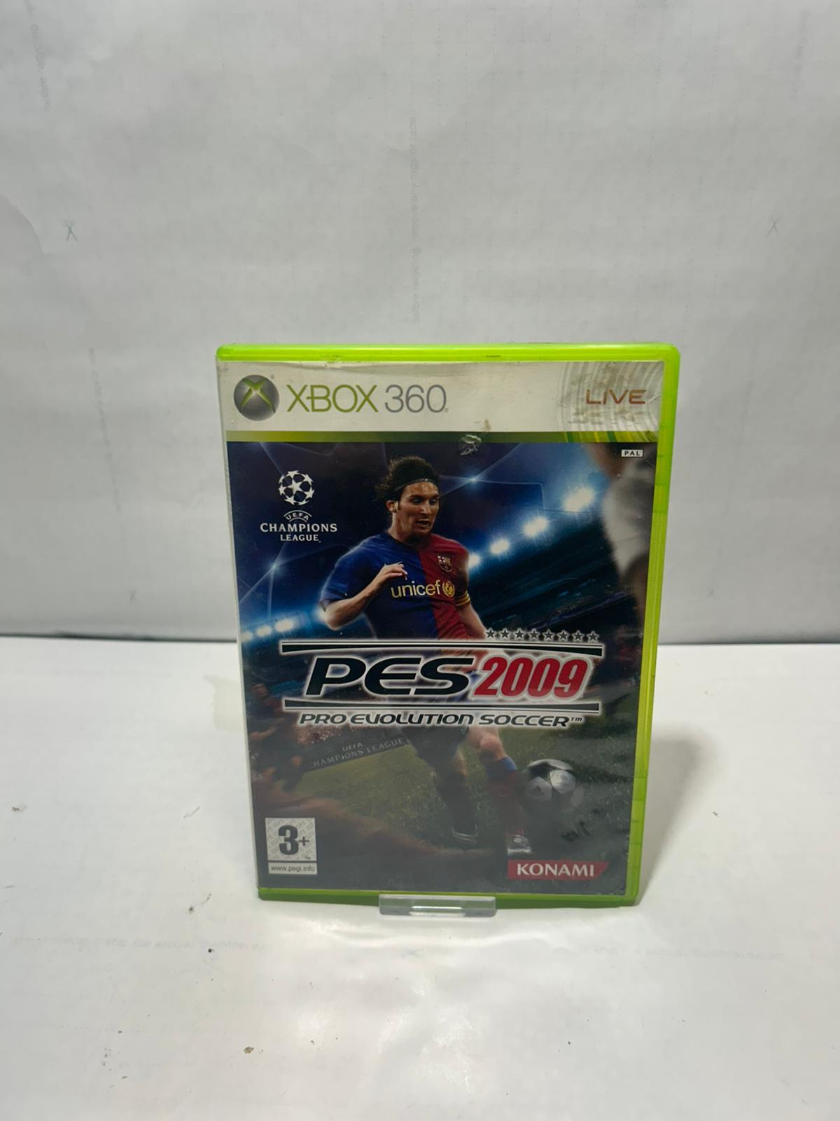 Product photo for Pro Evolution Soccer 2009 Xbox 360