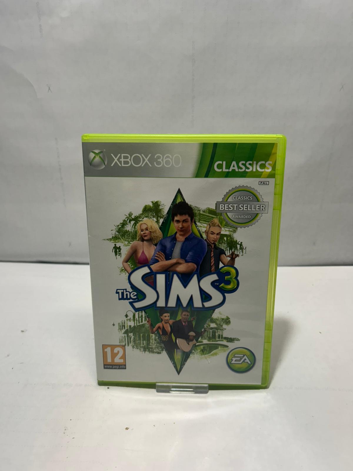Product photo for The Sims 3 Xbox 360
