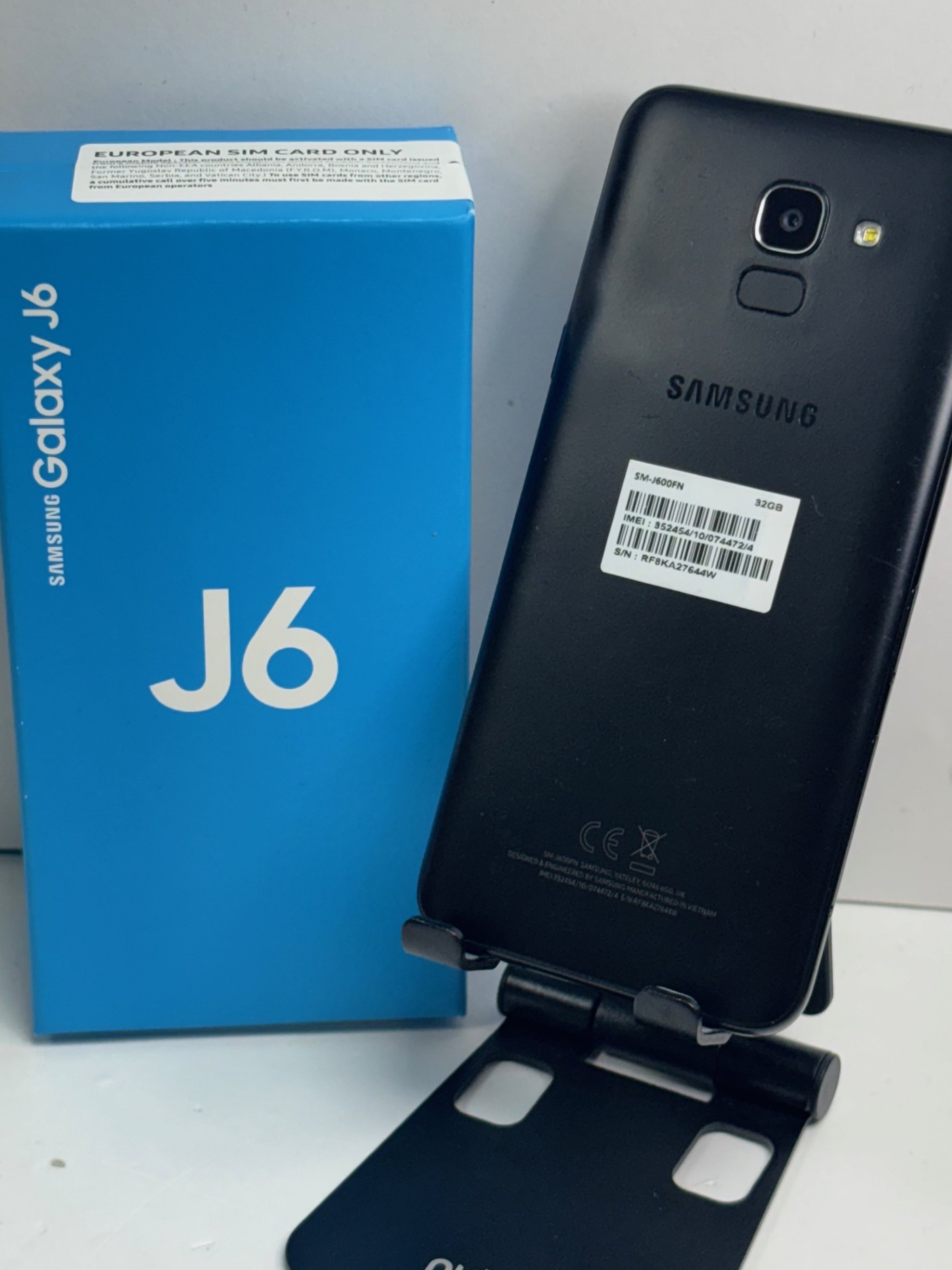 Product photo for SAMSUNG J6 BOXED