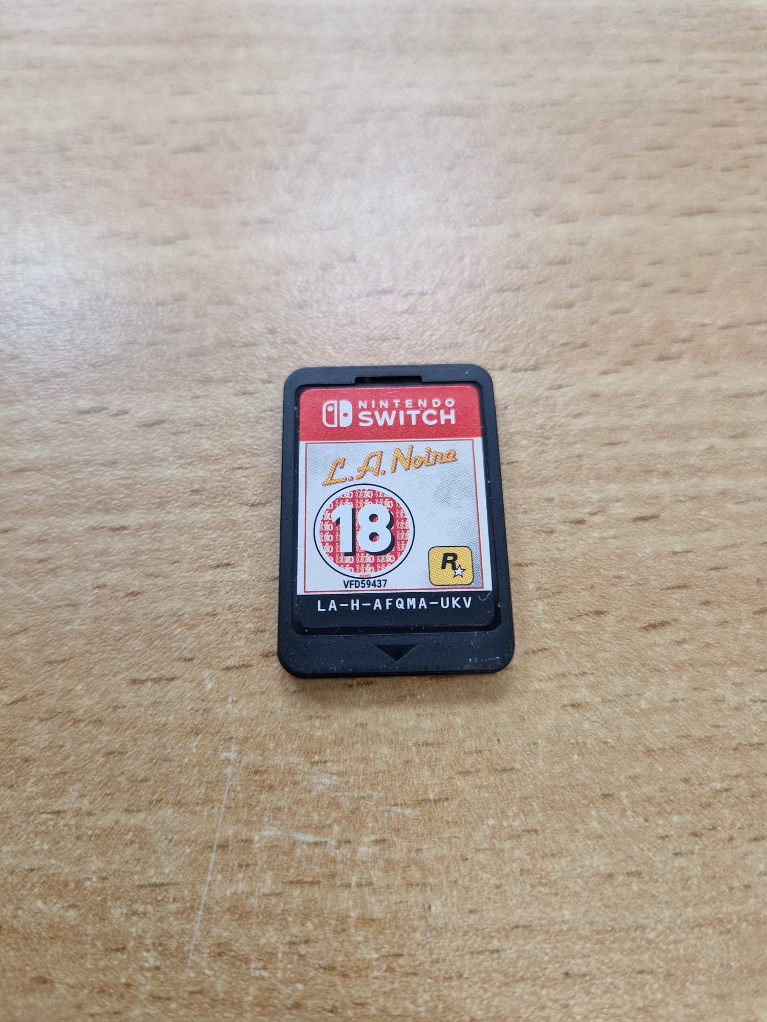 Product photo for L.A. Noire  L.A. Noire Nintendo Switch Game Cartridge Only Very Good Condition
