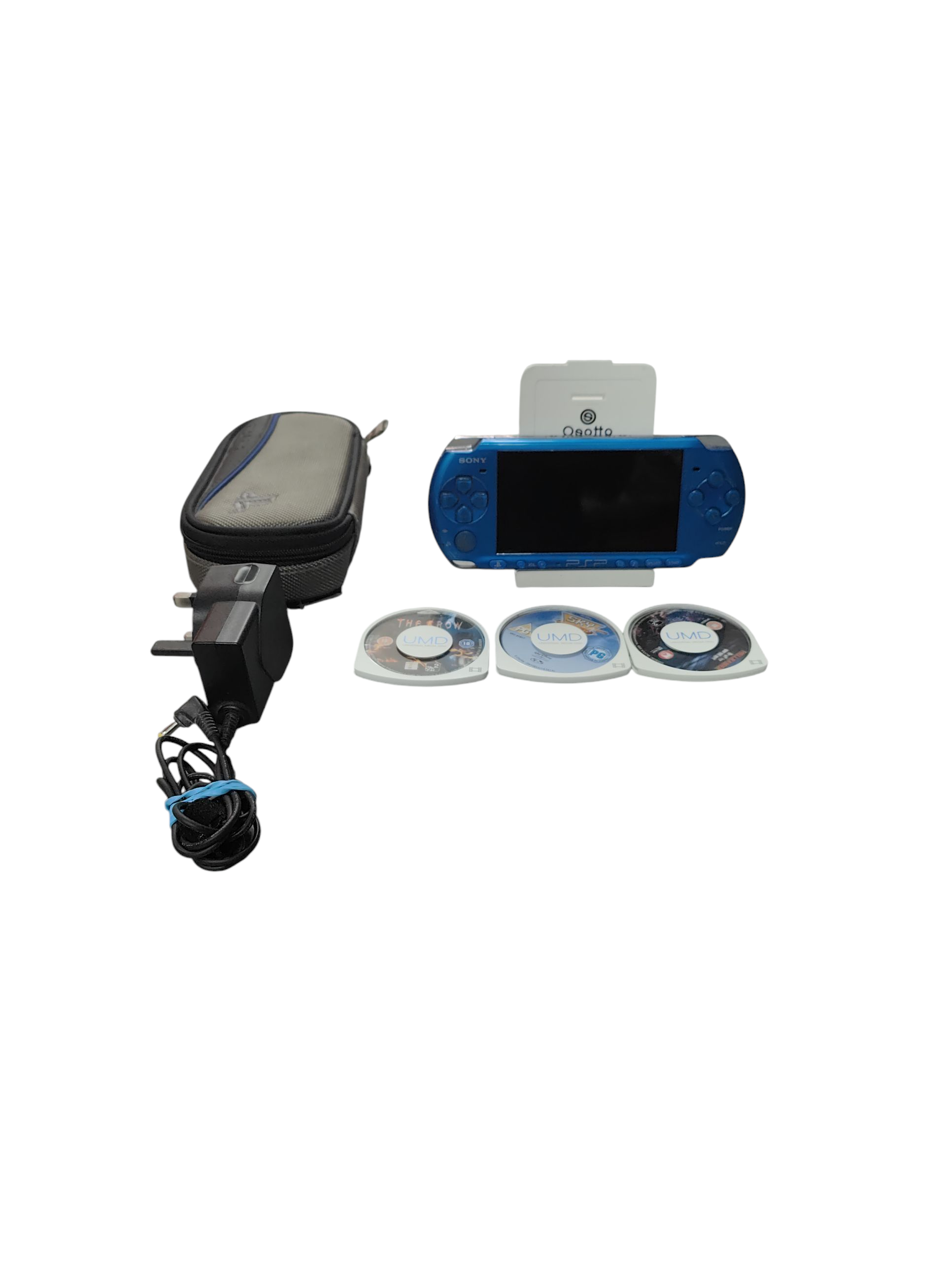 Product photo for Sony PSP-3003 Vibrant Blue Handheld Console