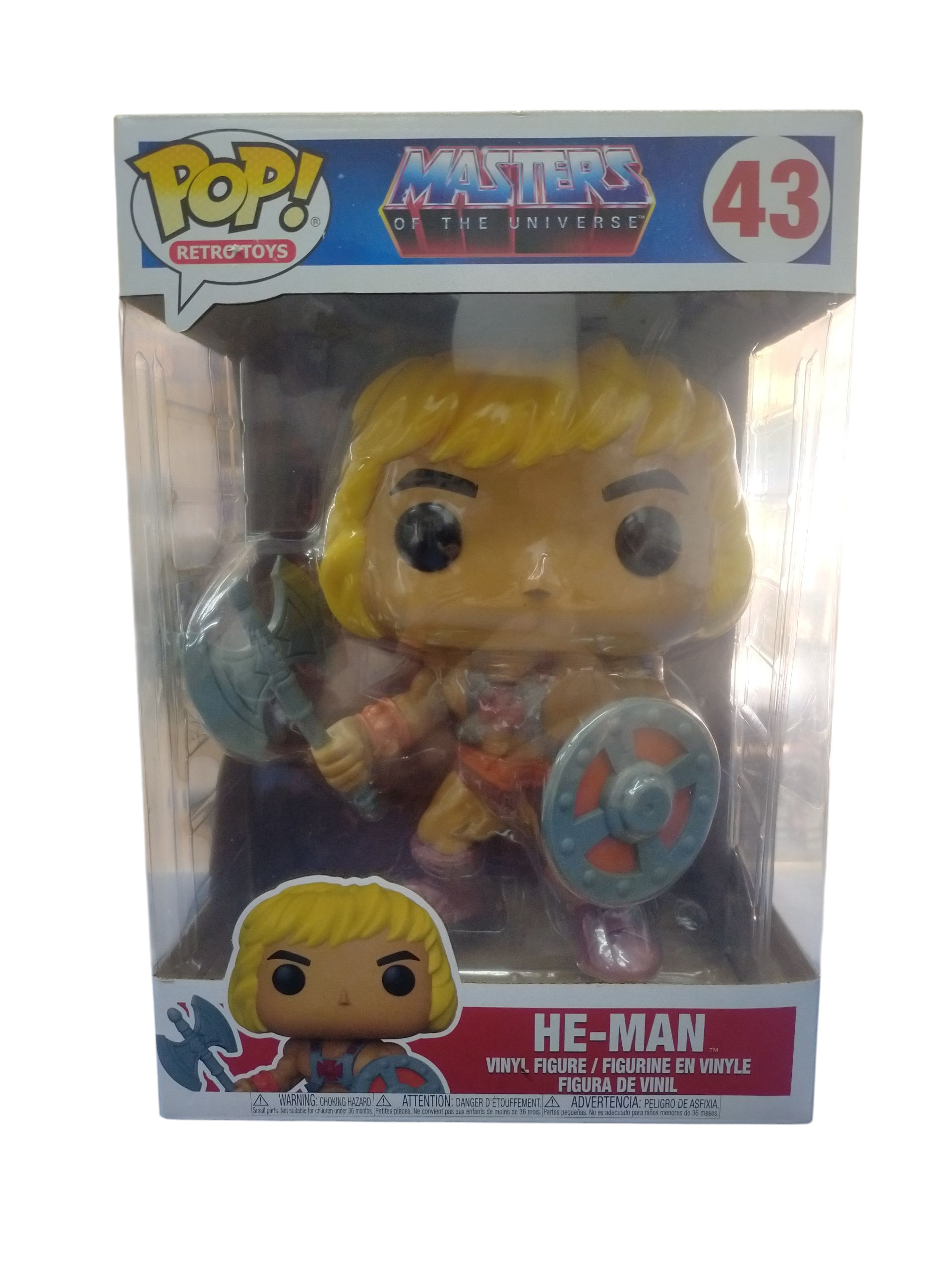 Product photo for Funko Pop HE-Man (Jumbo)