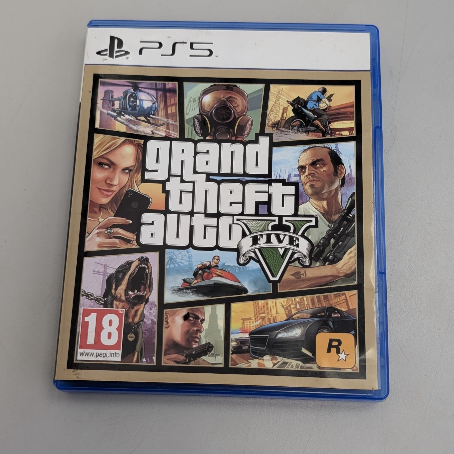 Product photo for Grand Theft Auto V (PS5, Playstation 5) GTA - 5