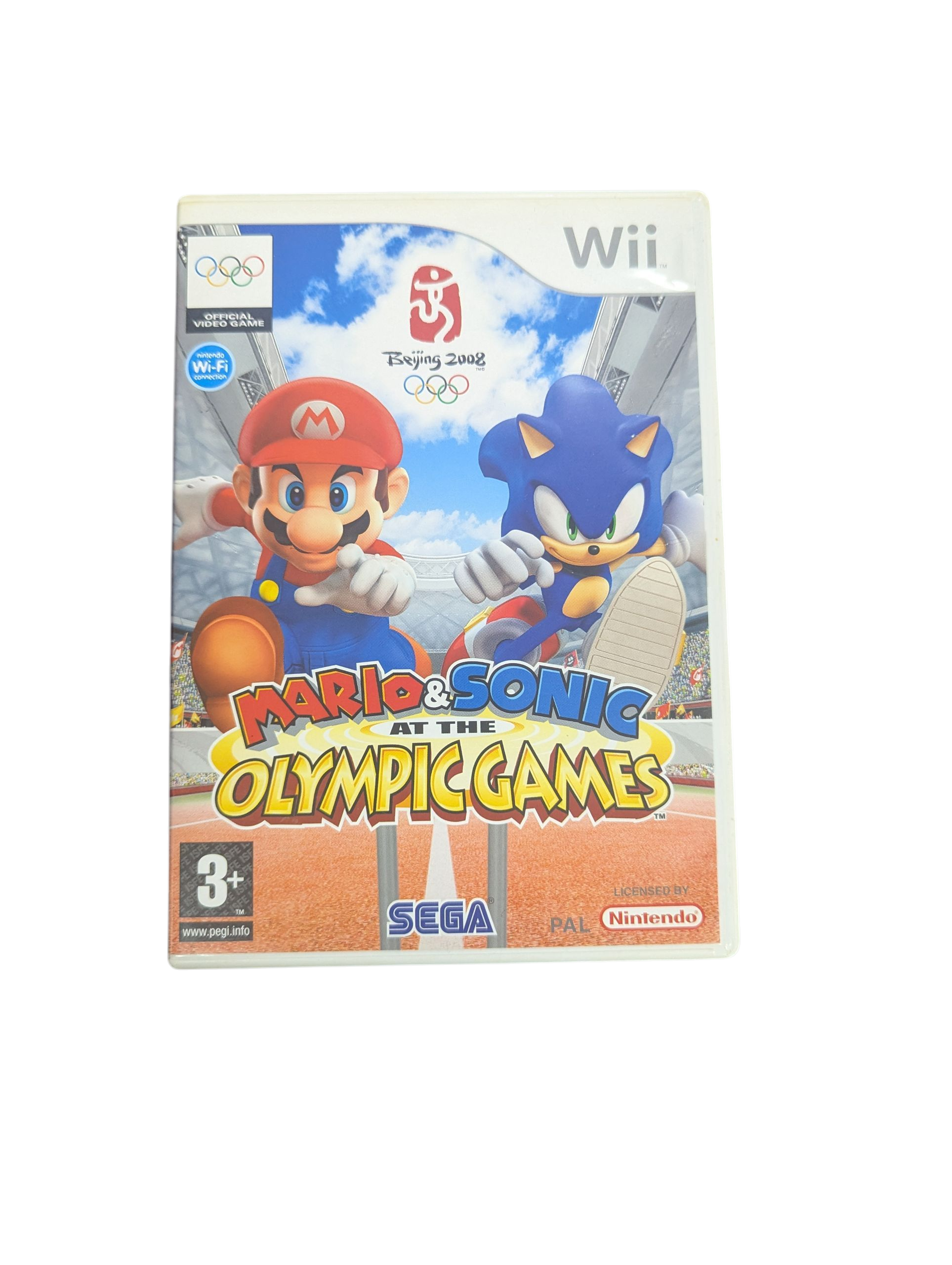 Product photo for Mario & Sonic At The Olympic Games (Wii)