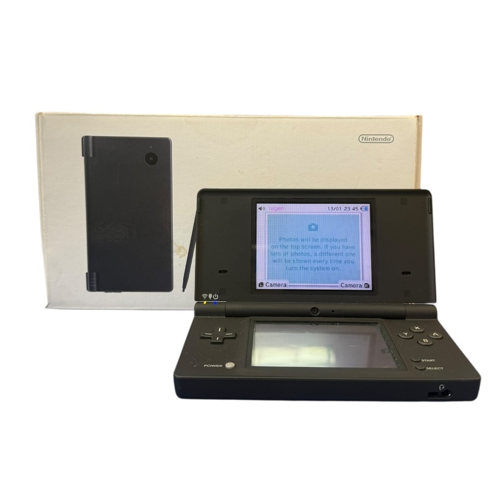 Product photo for Boxed Black Nintendo DSi Console