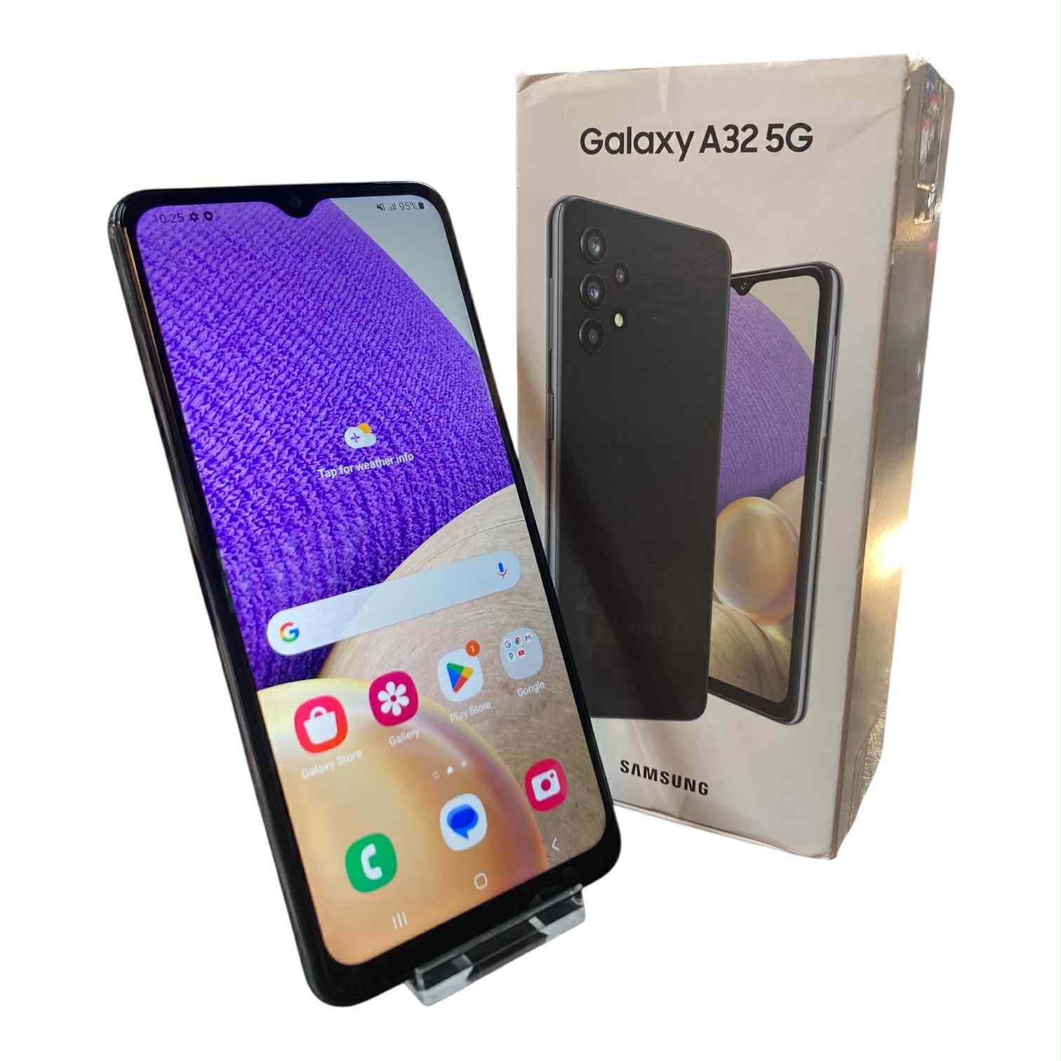 Product photo for Samsung Galaxy A32 5G 64GB Awesome Black, Unlocked B