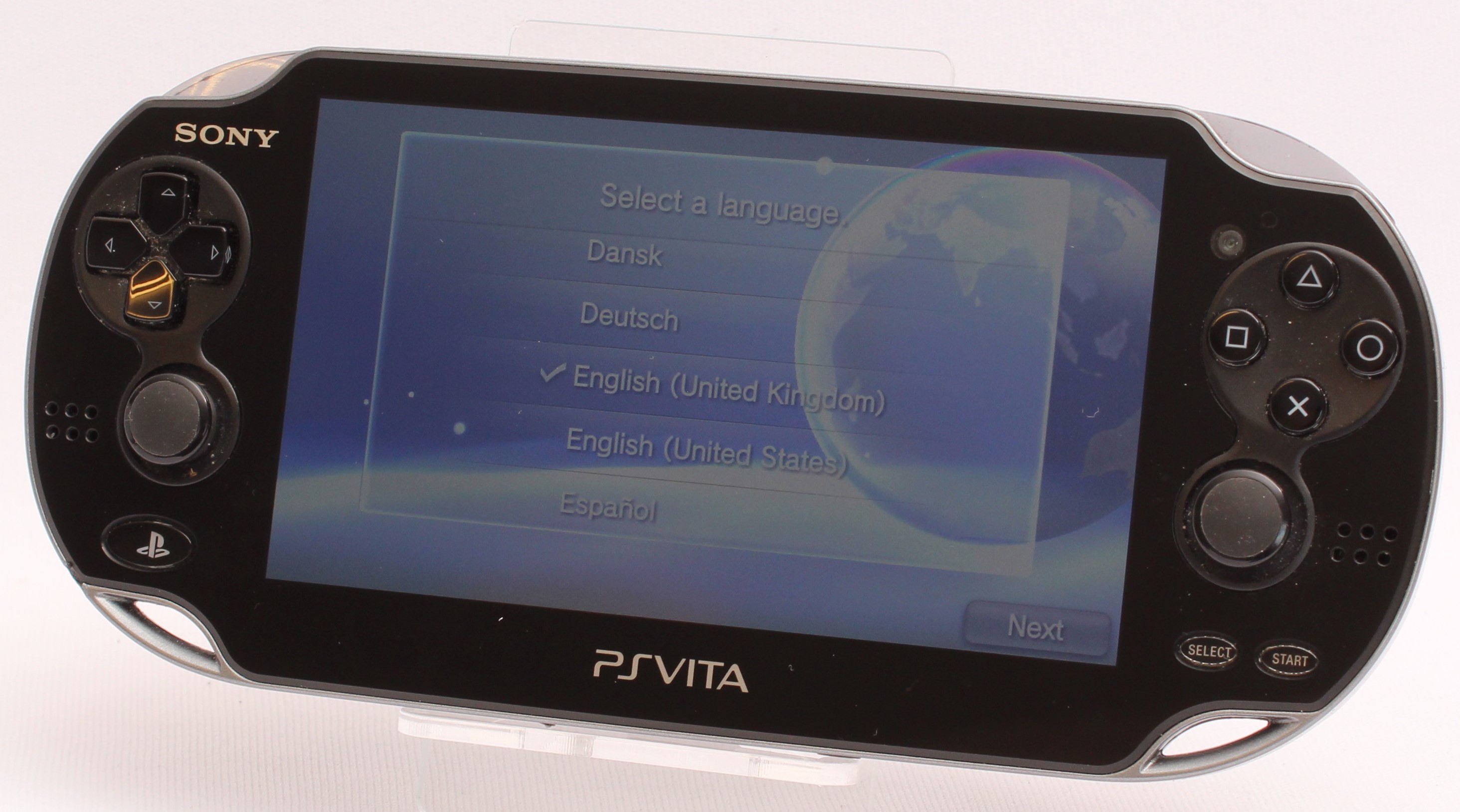 Product photo for Sony PlayStation PS Vita Handheld Games Console - PCH1103 (U)