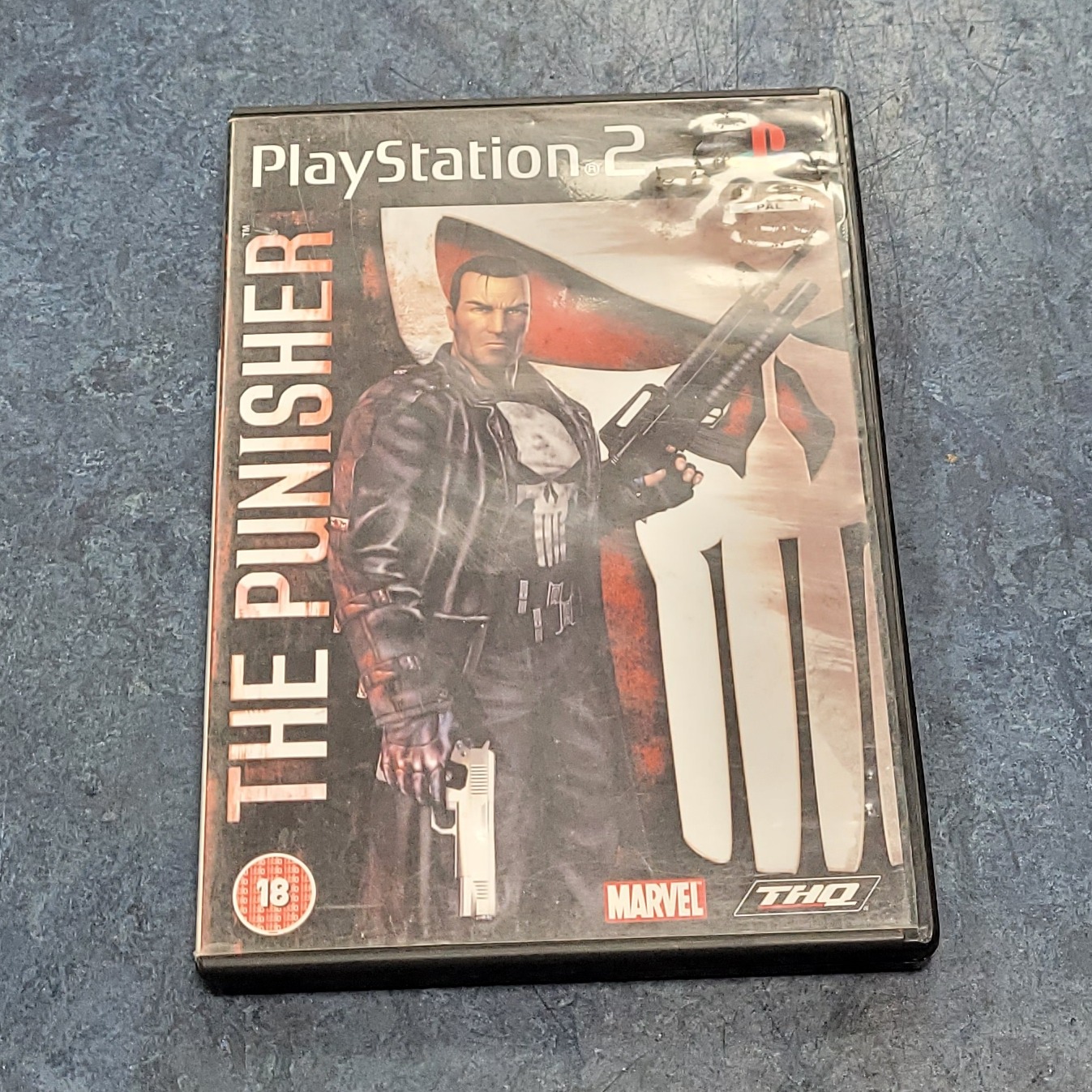 Product photo for Sony PlayStation The Punisher (Sony PlayStation 2, 2005) Video Game