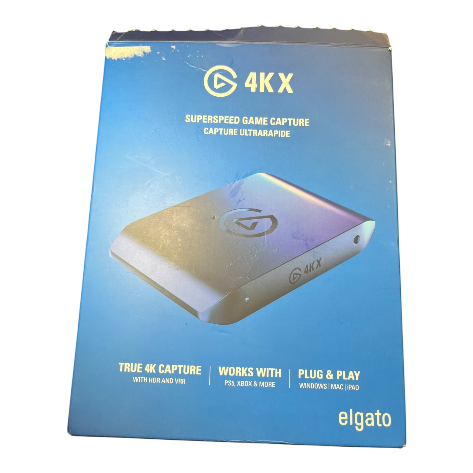 Product photo for Elgato 4K X External Capture Card – Boxed Used, Good Condition