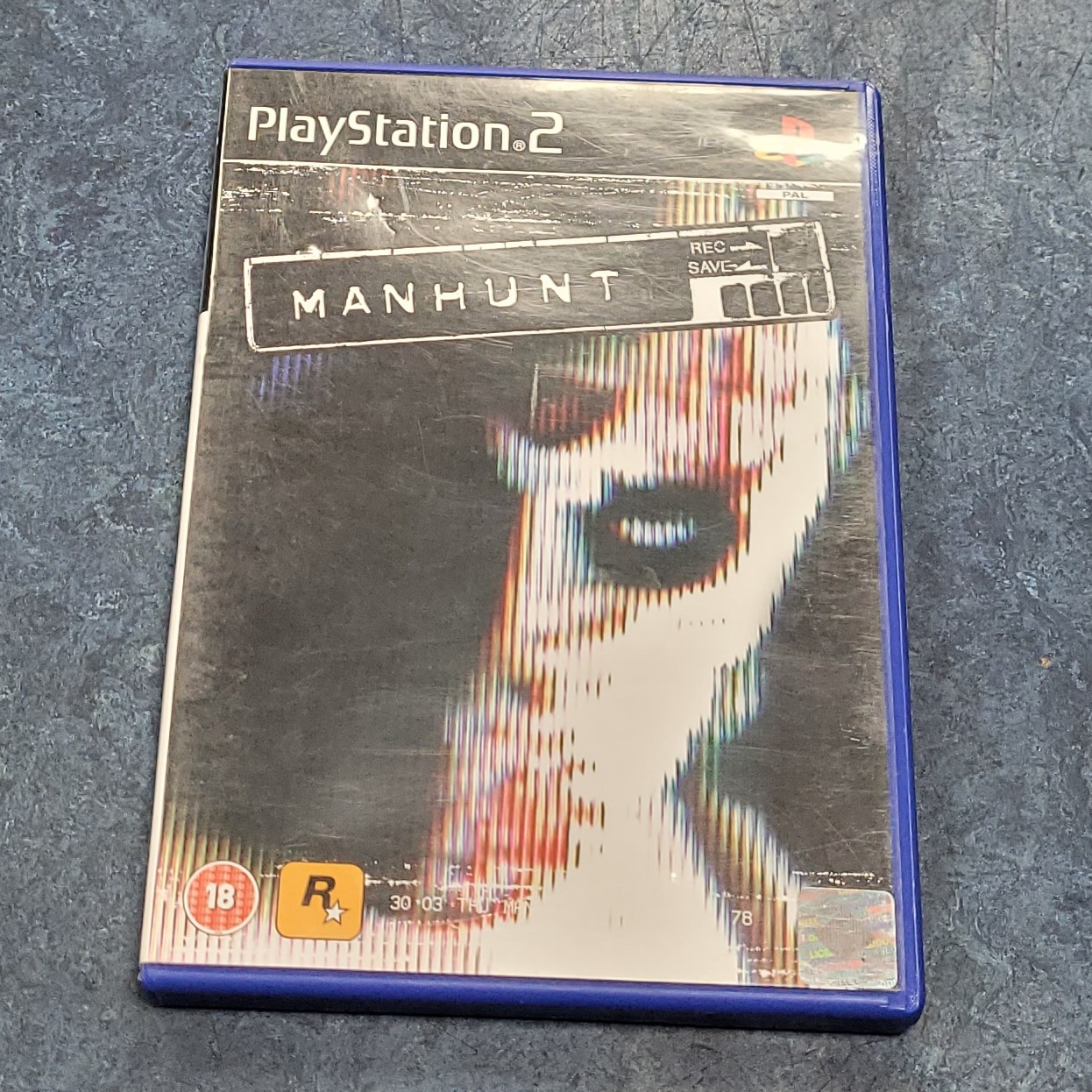 Product photo for Sony PlayStation Manhunt (Sony PlayStation 2, 2003)