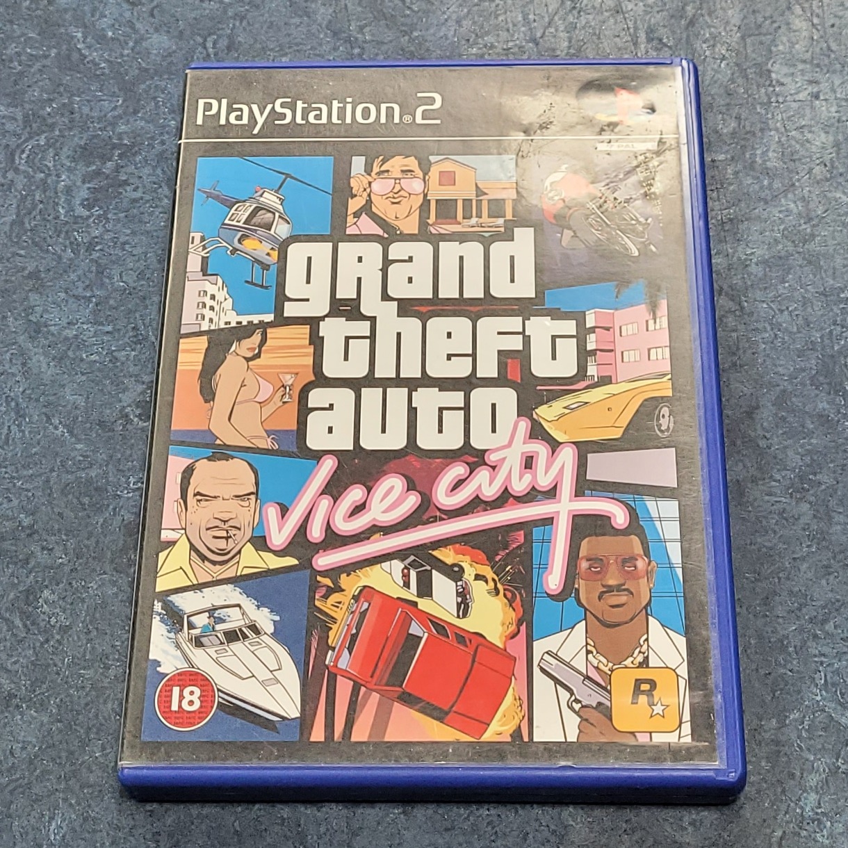 Product photo for Sony PlayStation Grand Theft Auto: Vice City (PS2)