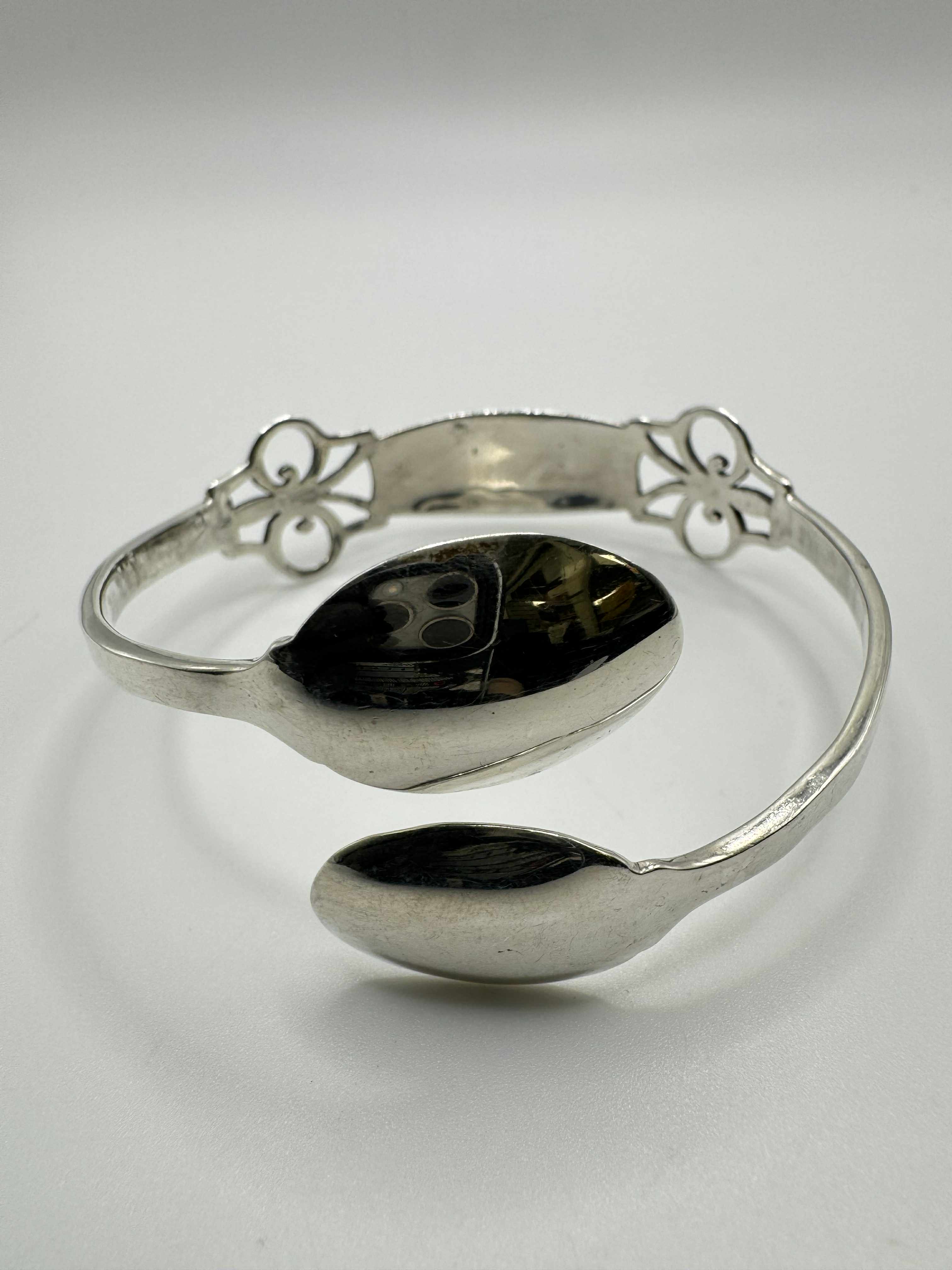 Product photo for Silver Spoon Bangle