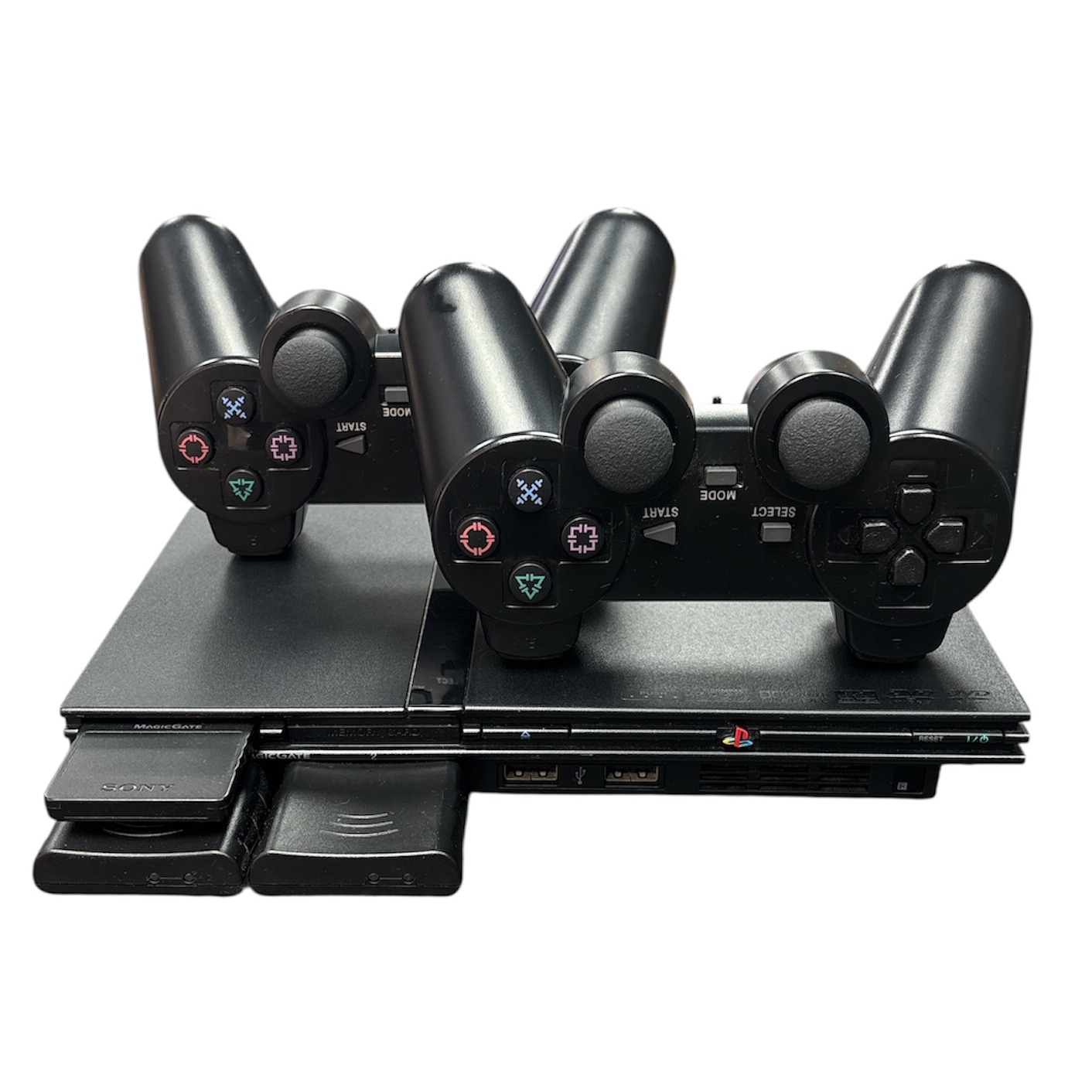 Product photo for Playstation 2 Slimline Console, Black