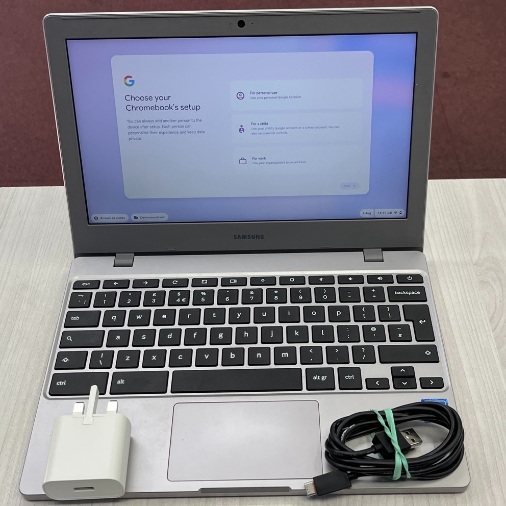 Product photo for Samsung Chromebook