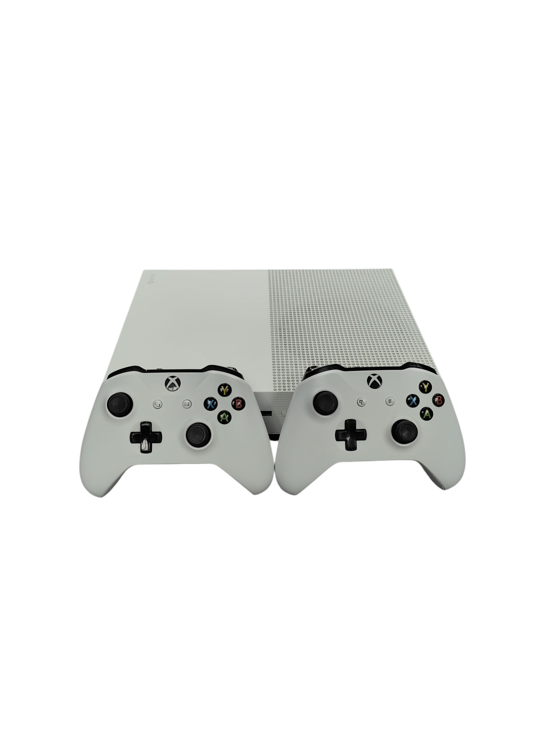 Product photo for Xbox One S 500GB Console Bundle – White 2 Controllers