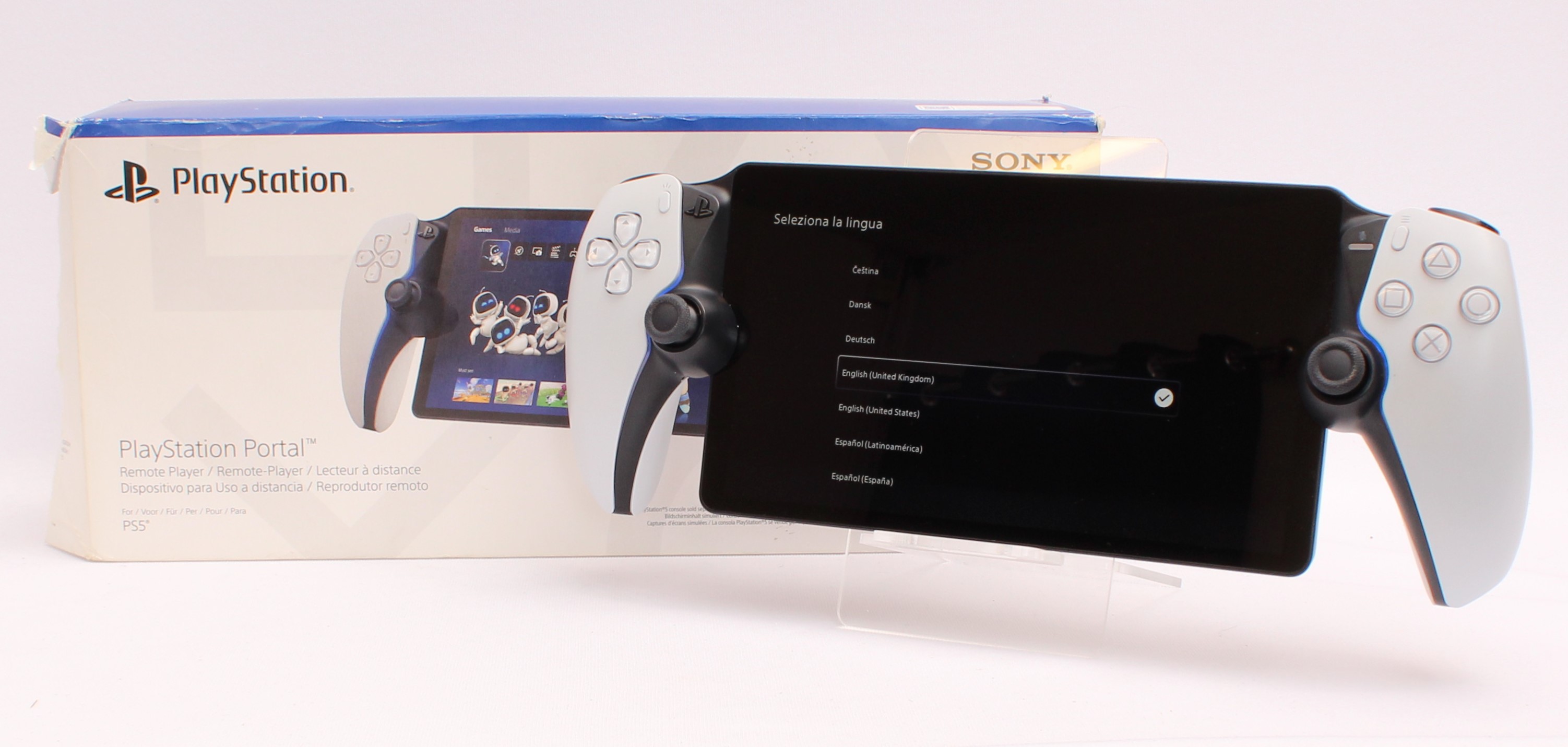 Product photo for Sony PlayStation 5 PS5 Portal Handheld Remote Player - CFI-Y1016 Boxed (U)